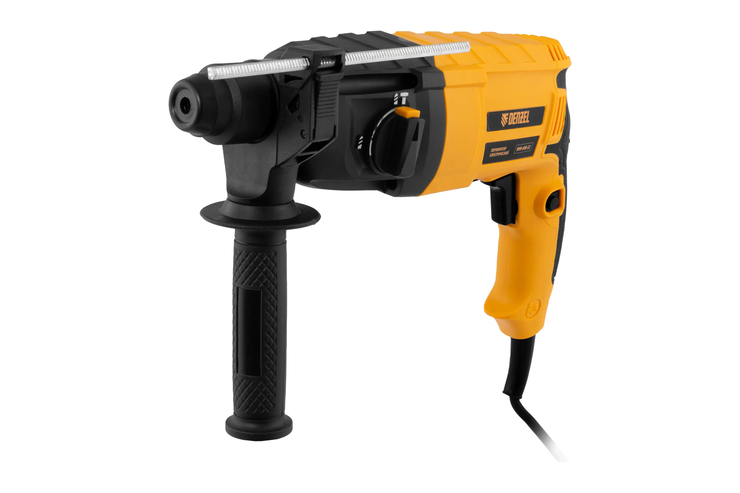 Электрический перфоратор Denzel rhh-600-22, sds-plus, 600 вт, 2.5 дж, 2 режима 26602