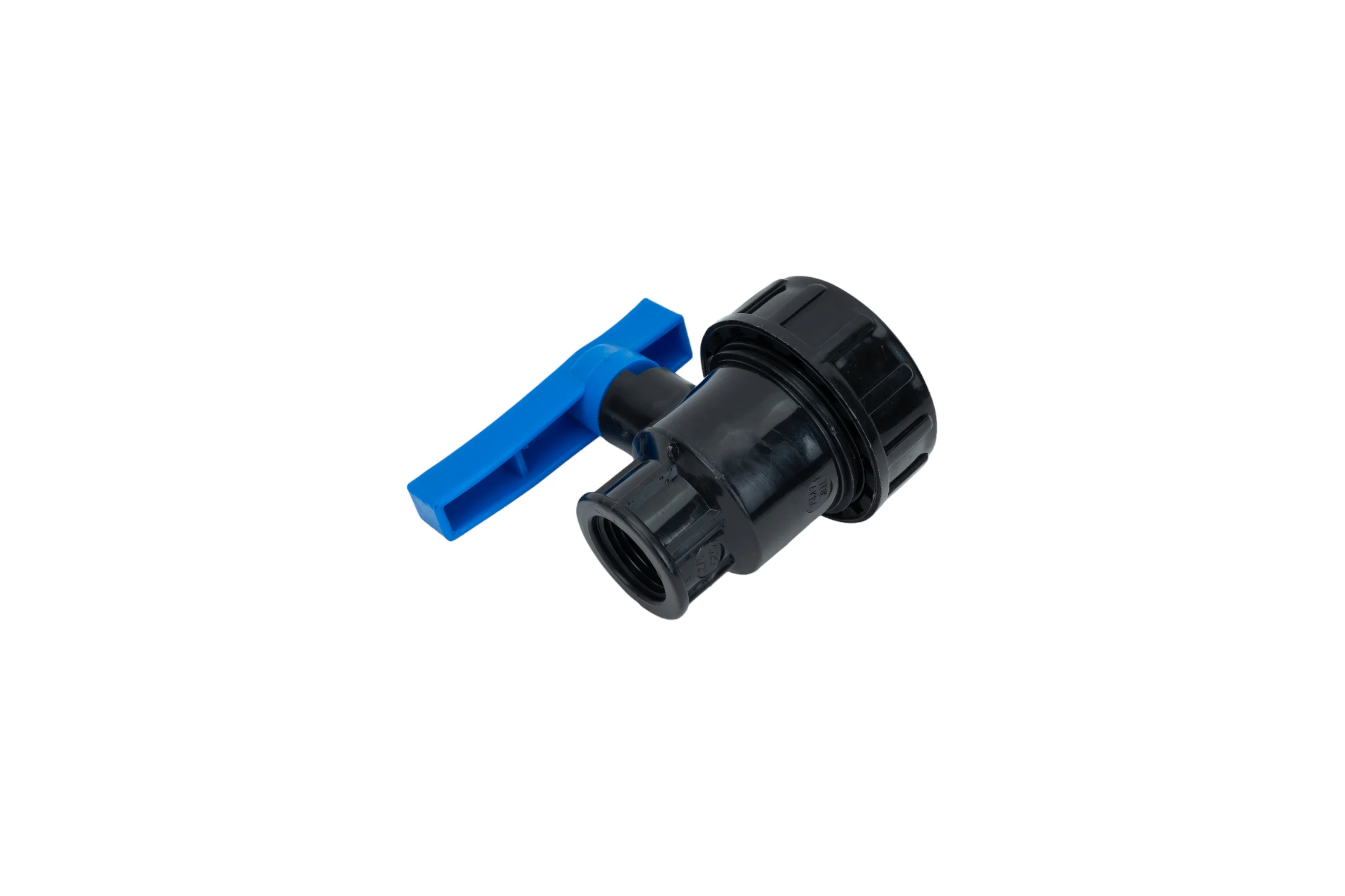 Шаровой компрессионный кран ПОЛИТЭК ВР/ВР 1/2x1/2 ТПК-АКВА, 551221212