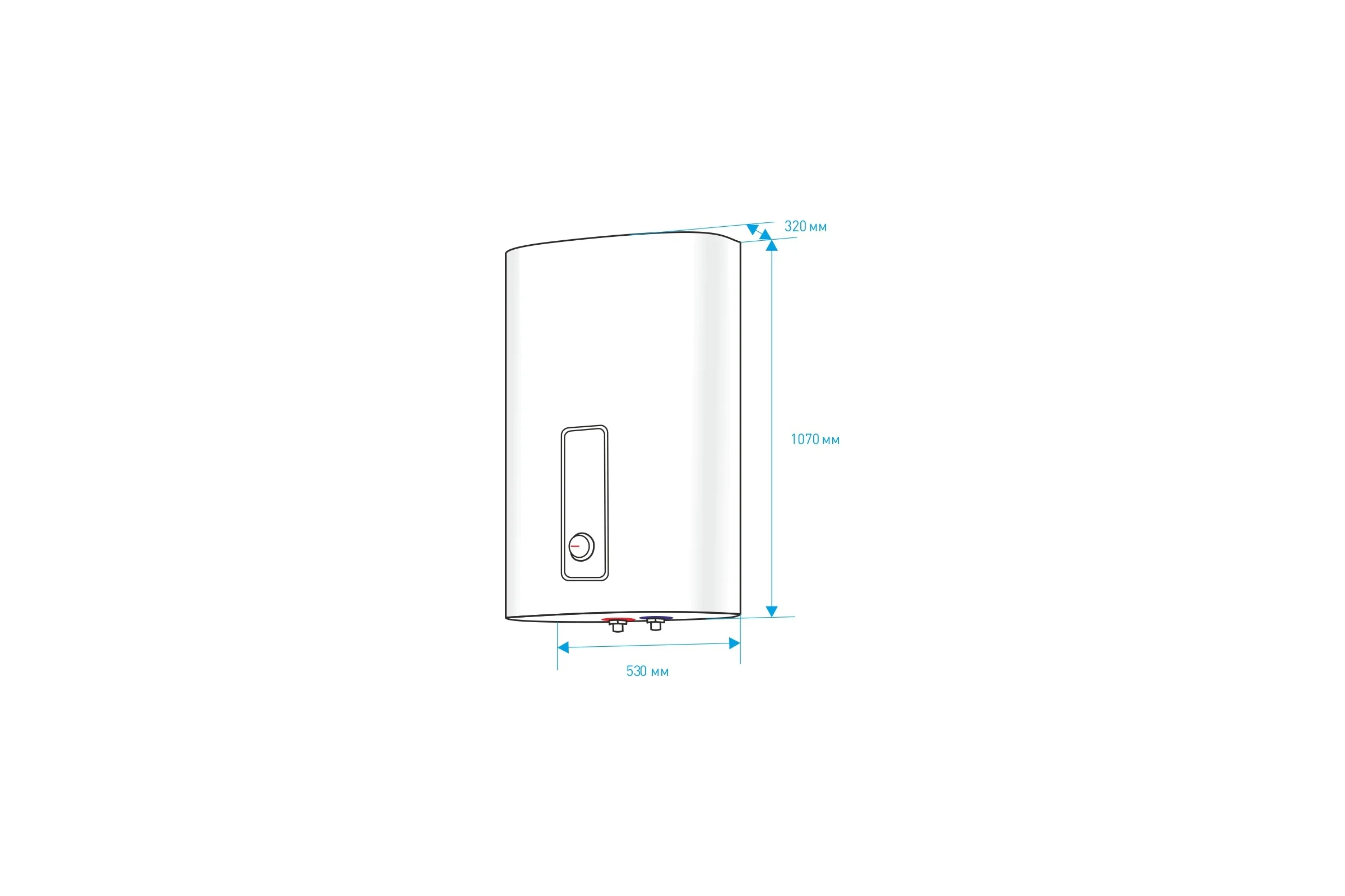 Водонагреватель электрический накопительный Haier ES80V-F3 GA0GHME00RU