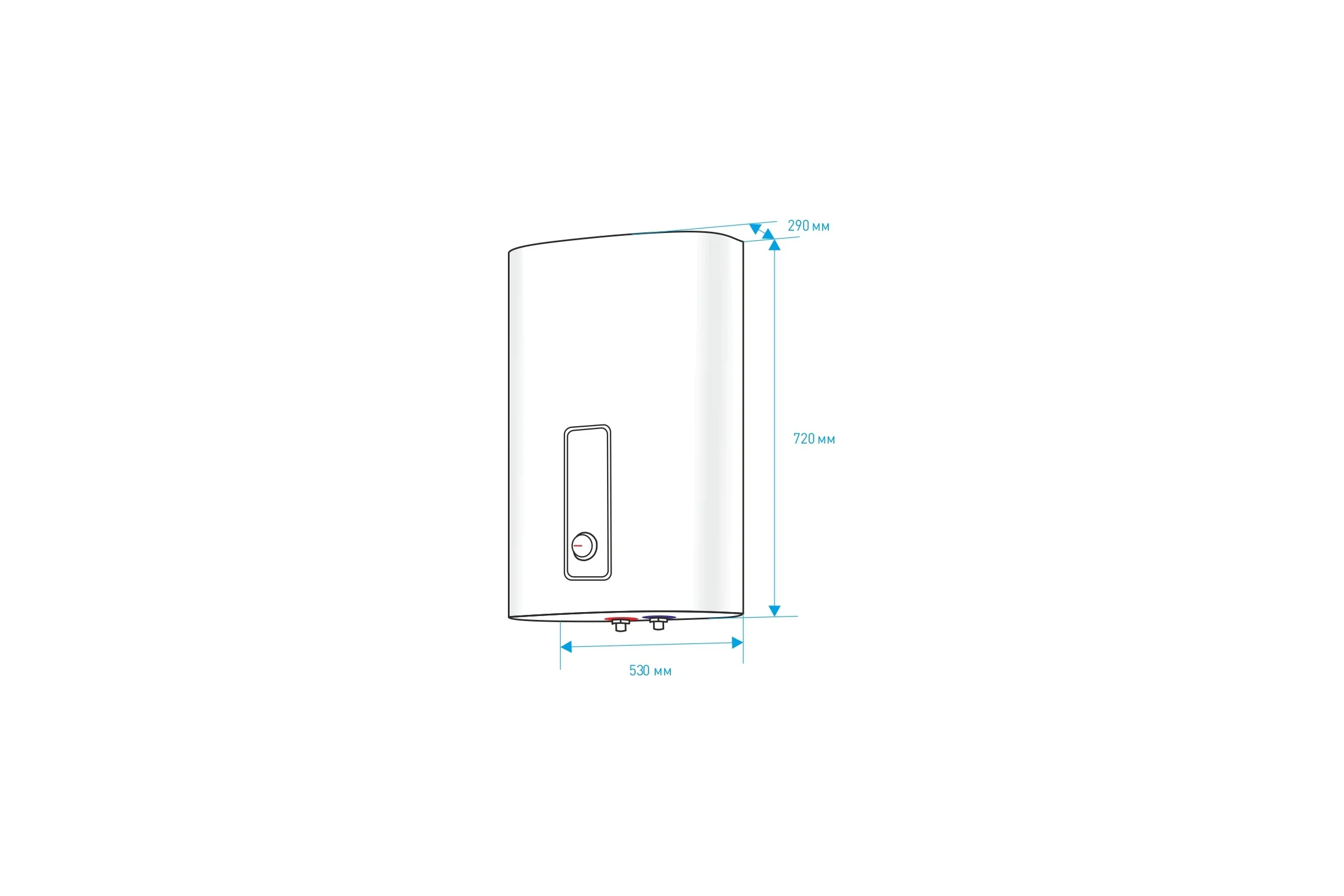 Водонагреватель электрический накопительный Haier ES50V-F3 GA0GHNE00RU