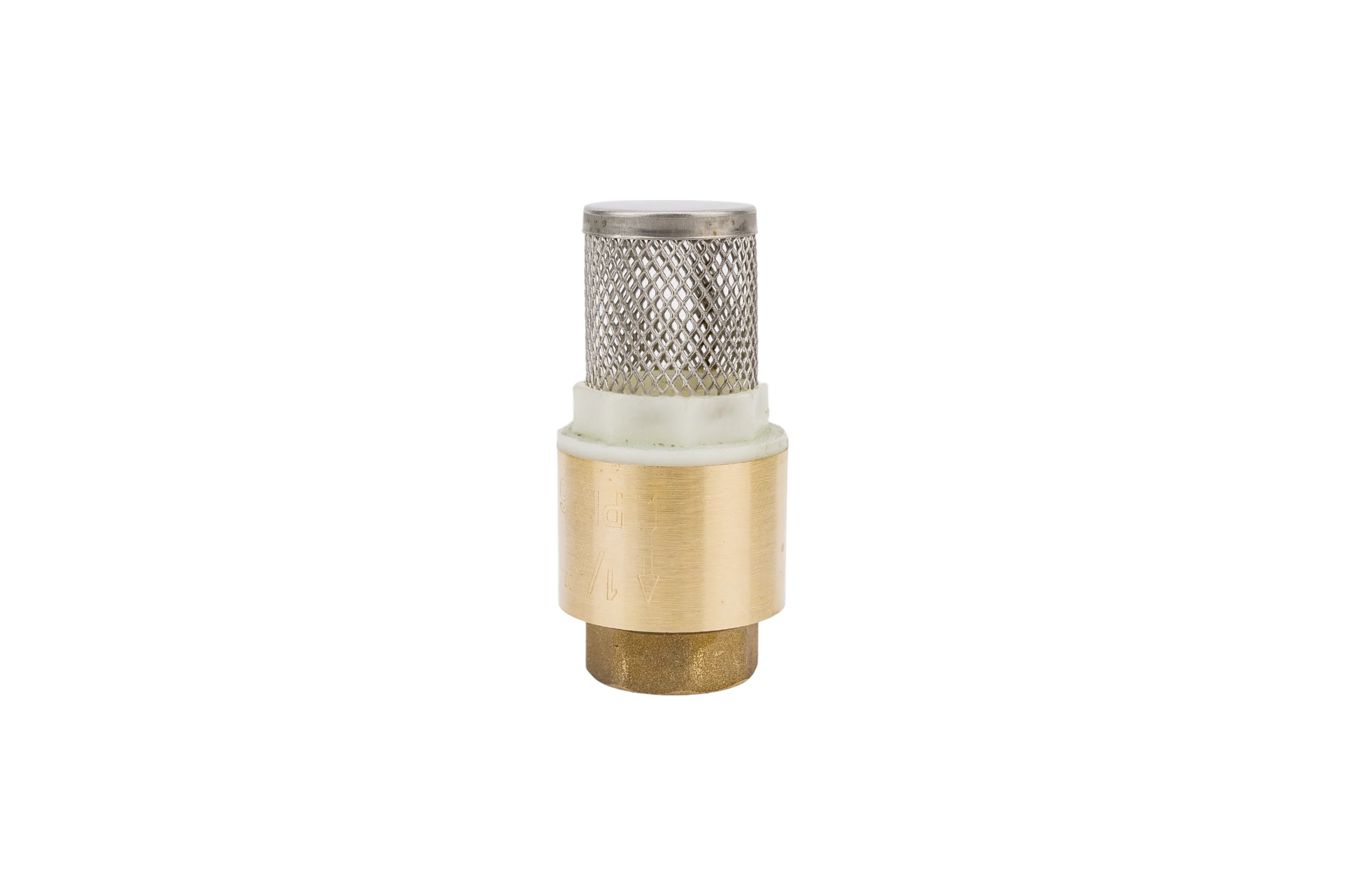 Обратный клапан Гроссис латунный, донный 1/2" HYDRO-S 0470060
