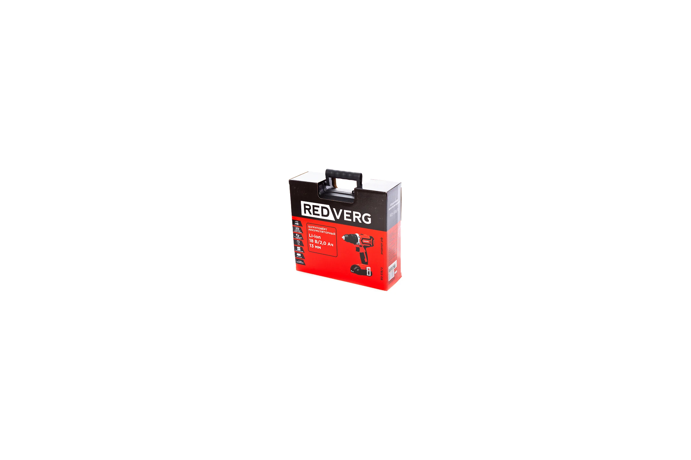 Аккумуляторная дрель-шуруповерт REDVERG RD-S18/U 6672862
