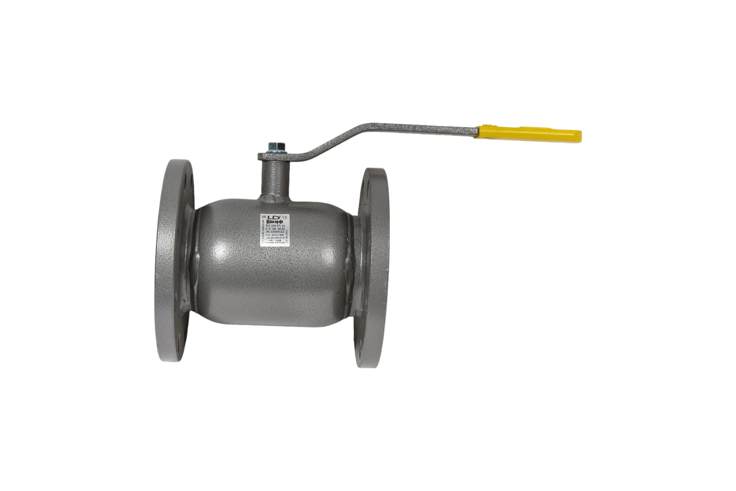 Кран шаровый LD КШЦФ из стали 20 Ду100/80 Ру1,6МПа 11111009162MULD000000000