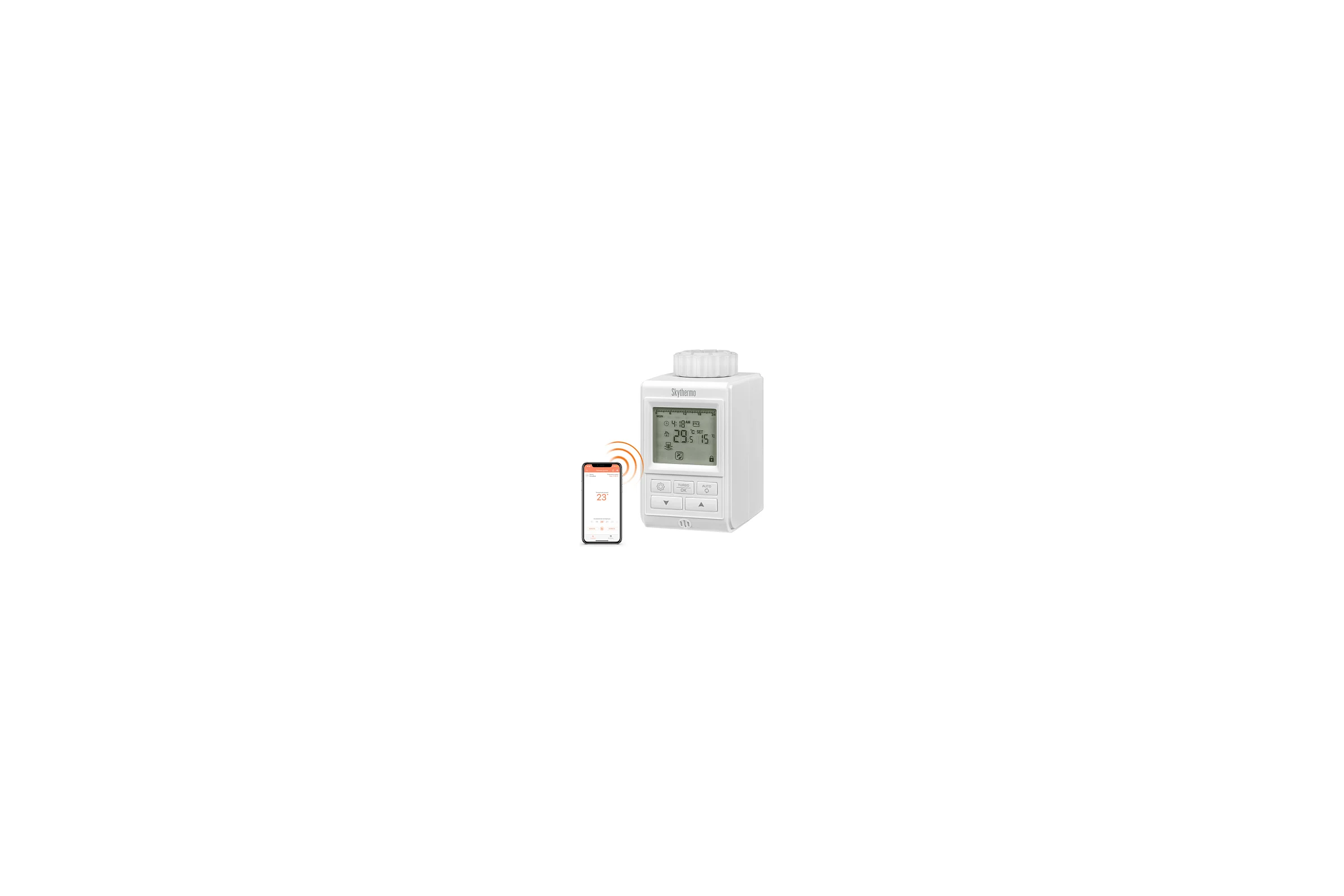 Умный терморегулятор для радиатора Redmond SkyThermo RST-191S