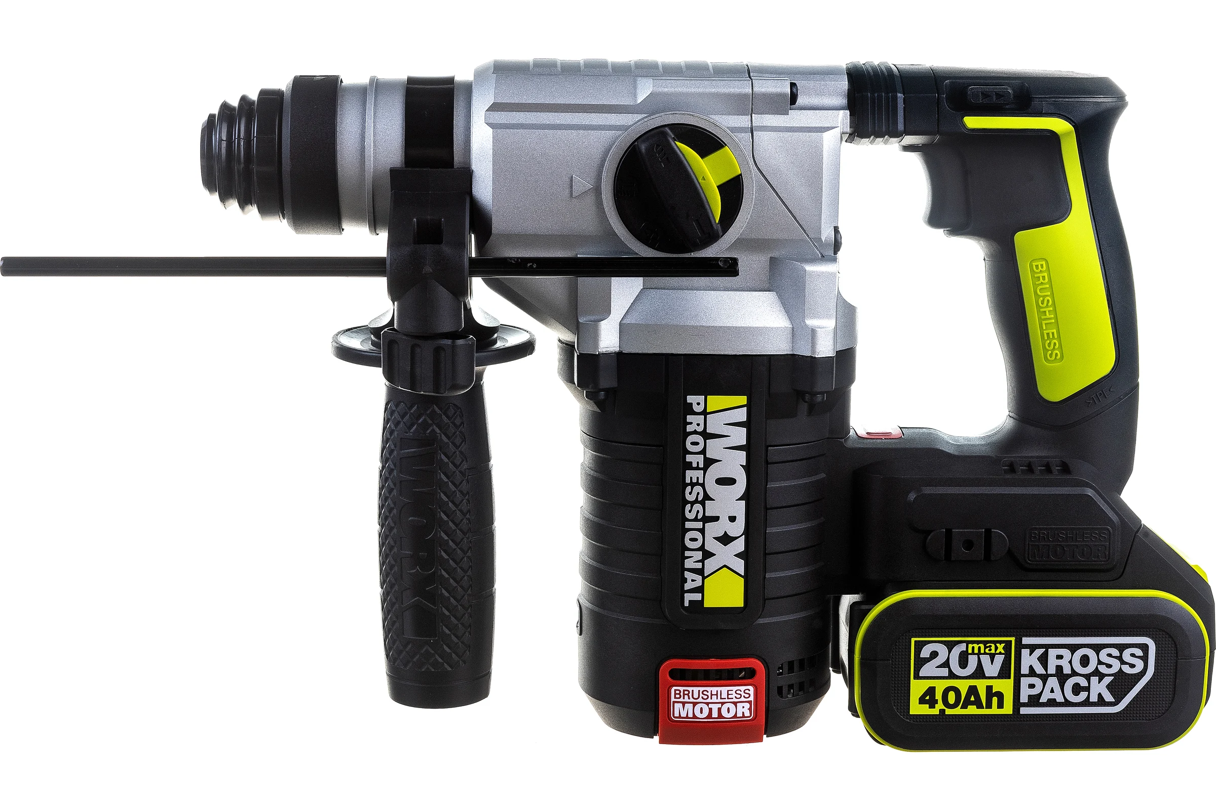 Аккумуляторный перфоратор WORX Professional WU388