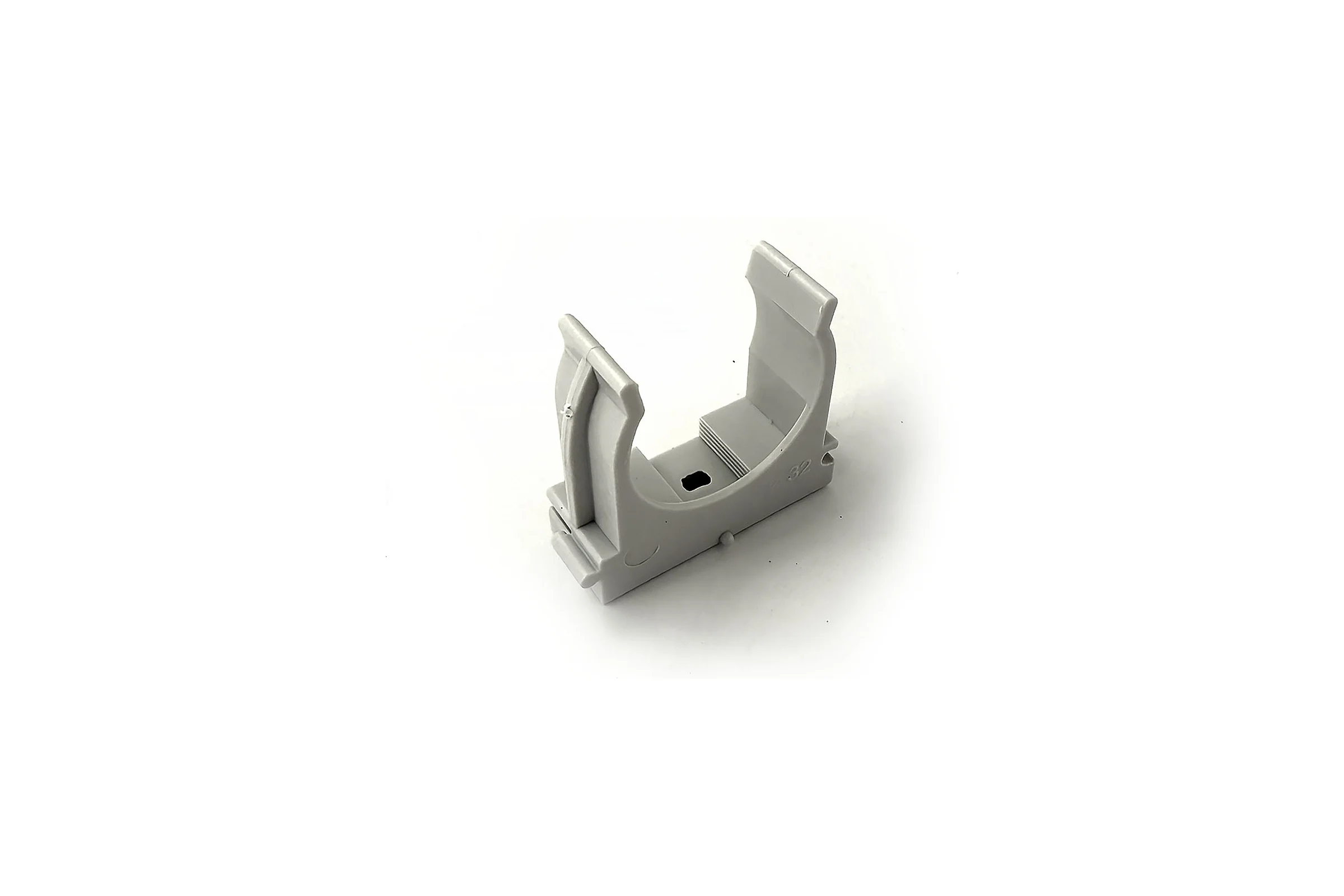 Крепежная клипса для монтажа газовым монтажным пистолетом FIXPISTOLS F-CPE32 серая, 50 шт. 2-2-4-4645