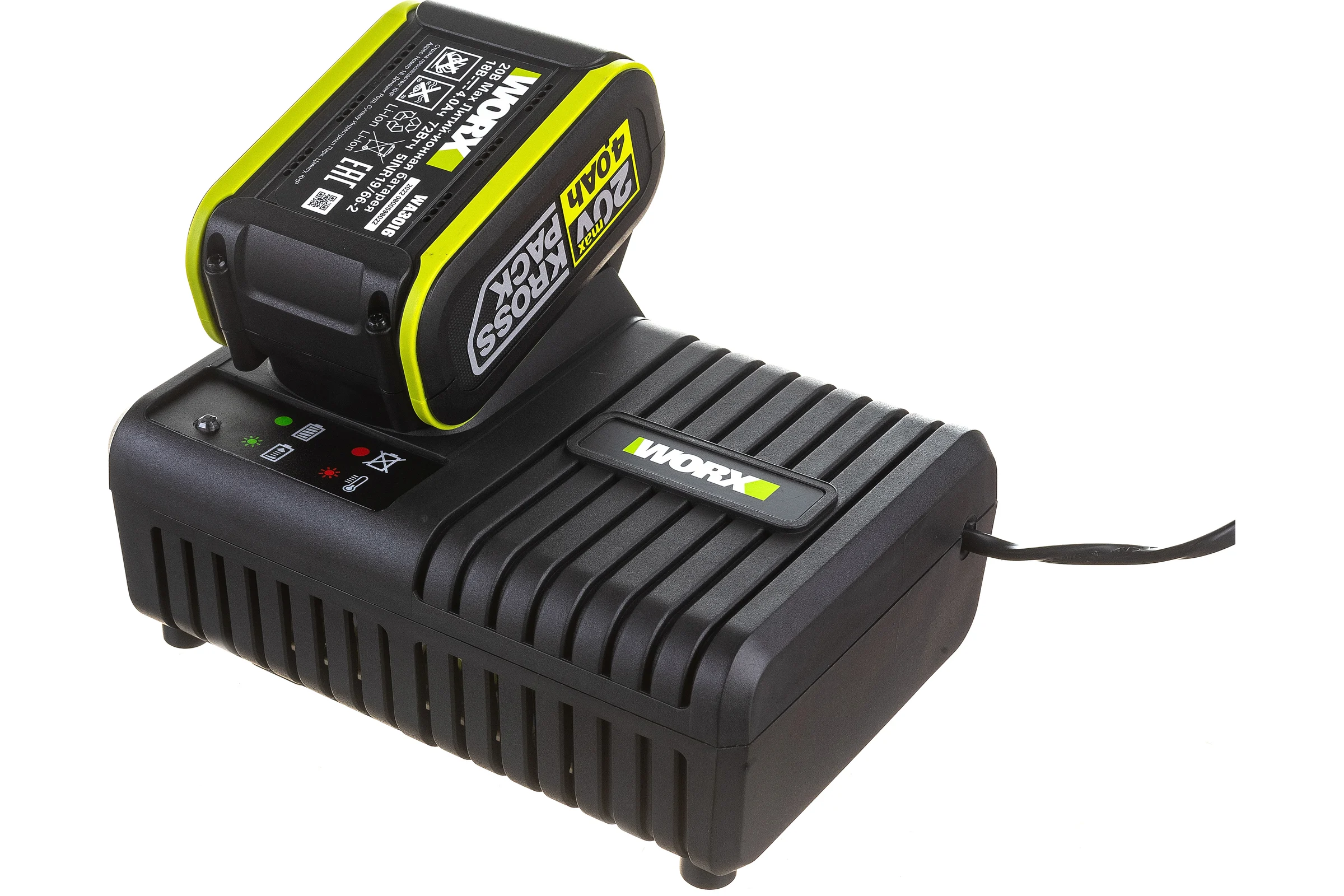 Аккумуляторная угловая шлифмашина  WORX Professional WU809.1