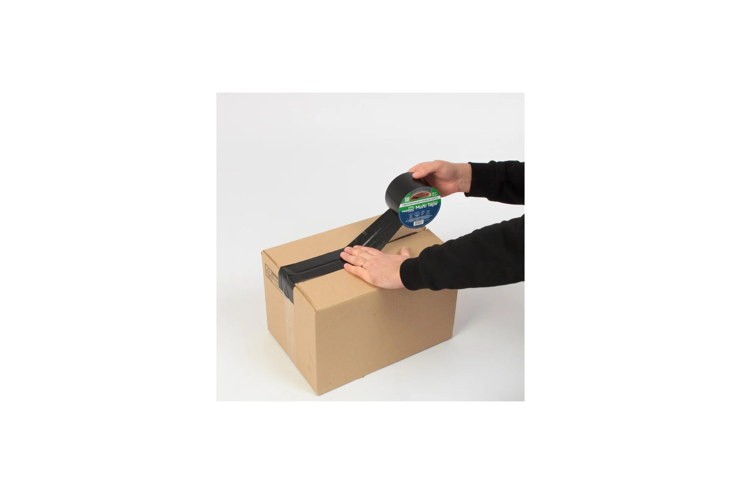 Универсальная сверхпрочная клейкая лента Megaflex multi tape 72 мм, 25 м MEGMU.72.25