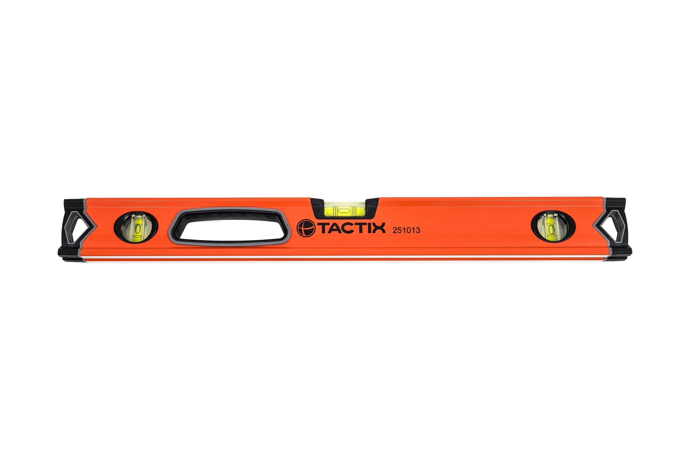 Уровень TACTIX BOX-Style с фиксированными глазками 600 мм, погрешность 0,5 мм 251013