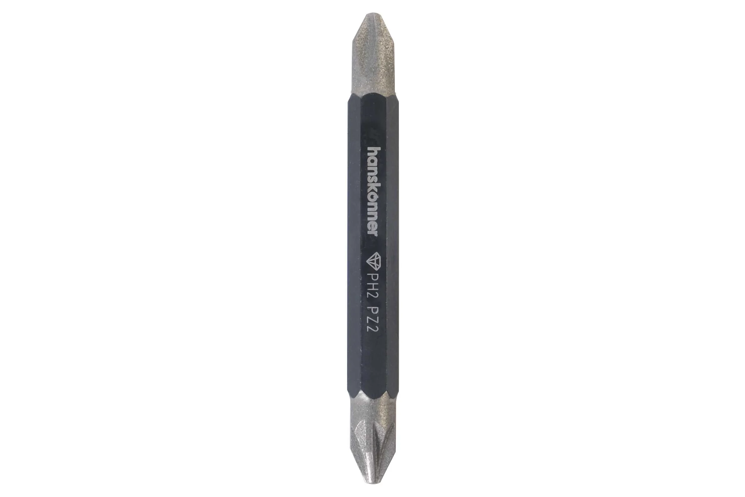 Биты PH2-PZ2, 65 мм, 2 шт Hanskonner HKPH2PZ2-65D-2