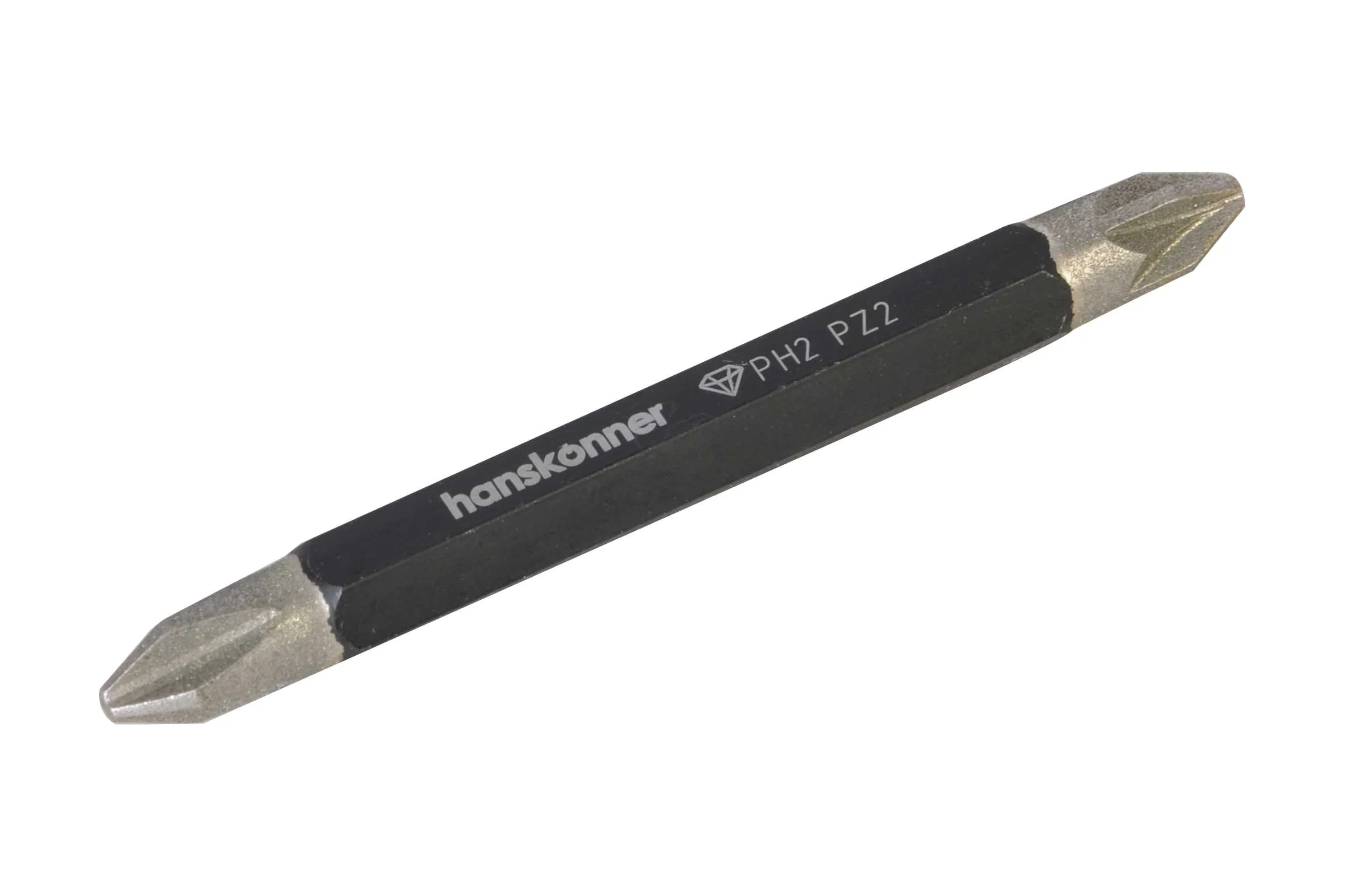 Биты PH2-PZ2, 65 мм, 2 шт Hanskonner HKPH2PZ2-65D-2
