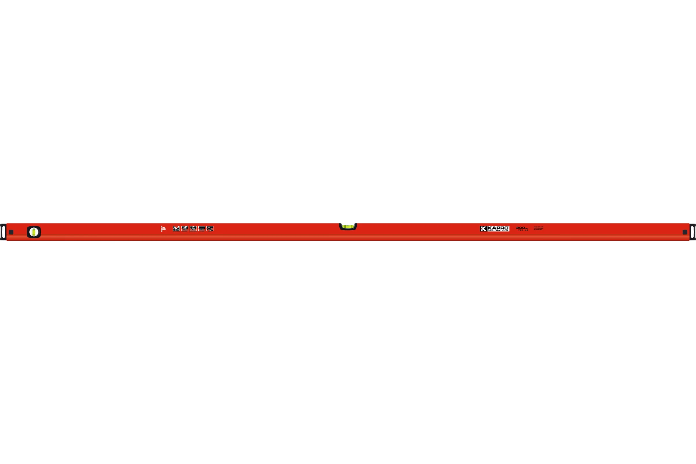 Уровень Kapro 2 колбы 787-40-200