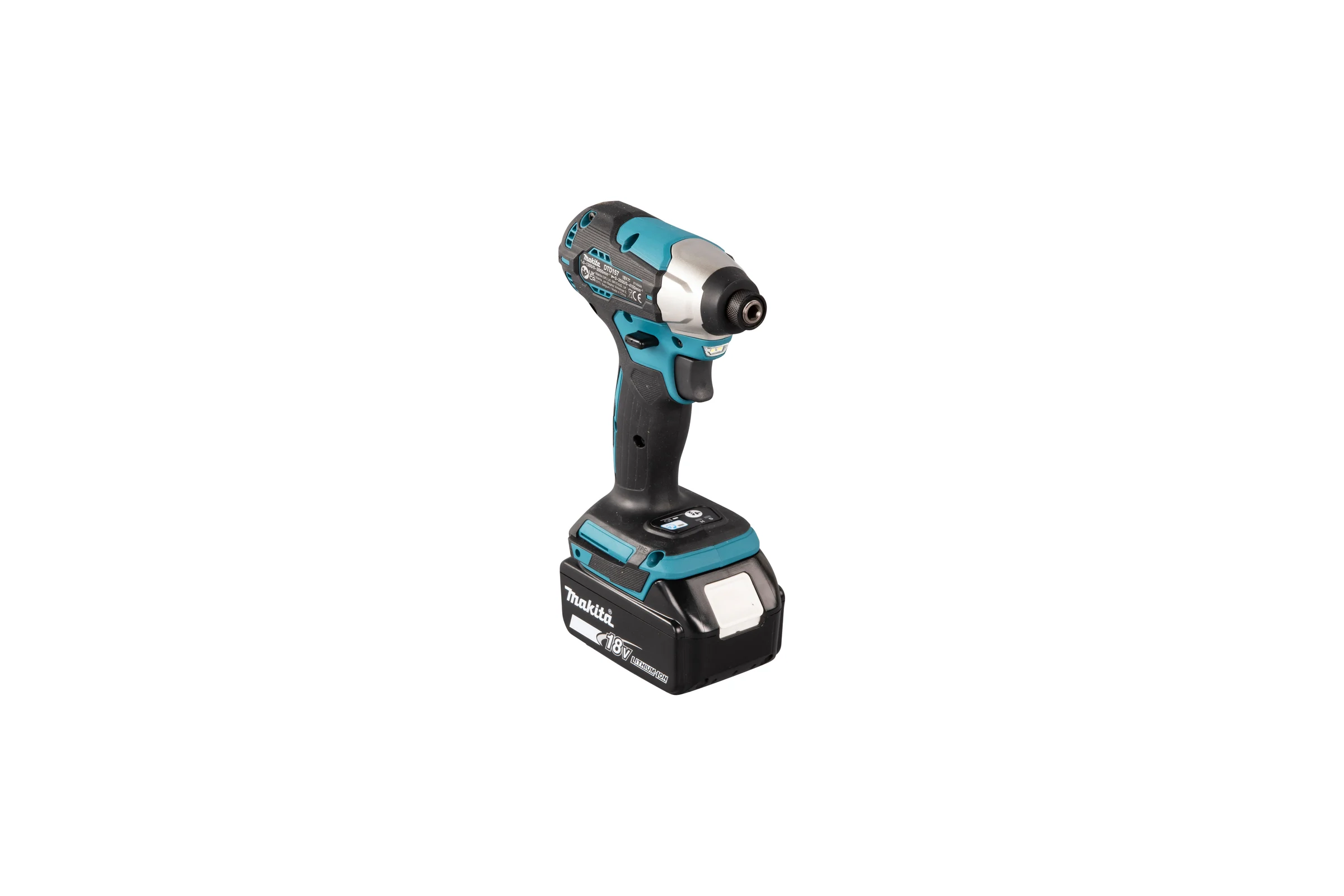 Аккумуляторный ударный шуруповерт Makita 18В, BL, XPT, Li-ion, 140 Нм, 2 скорости DTD157RTJ