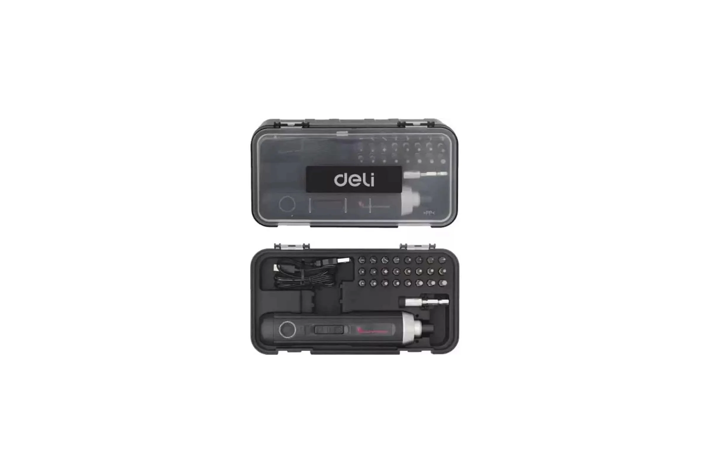 Аккумуляторная отвертка с прямой ручкой DELI DL-DP04-E1B2 102989