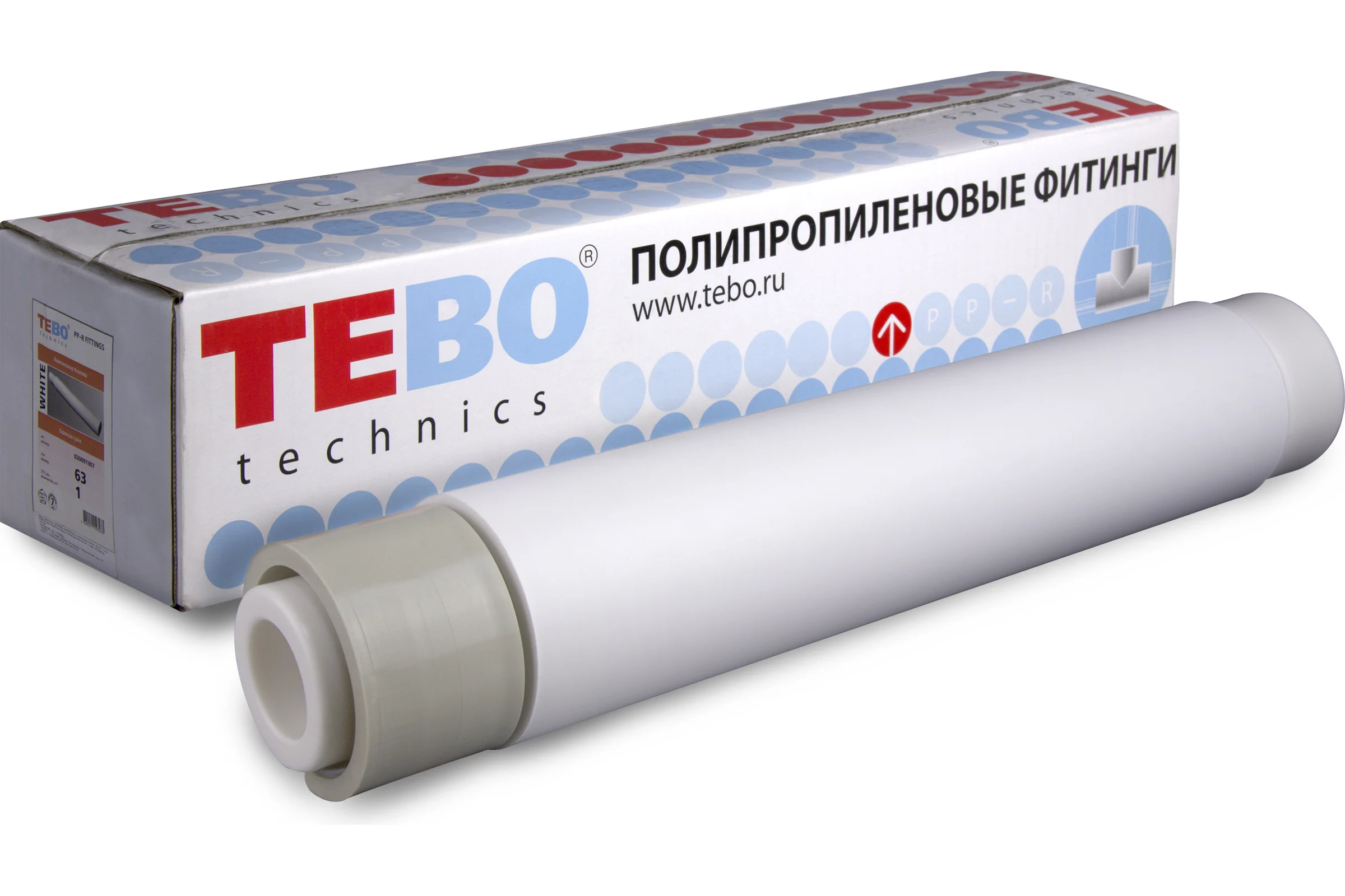Компенсатор Козлова TEBO PPR 63 компактный 030091907