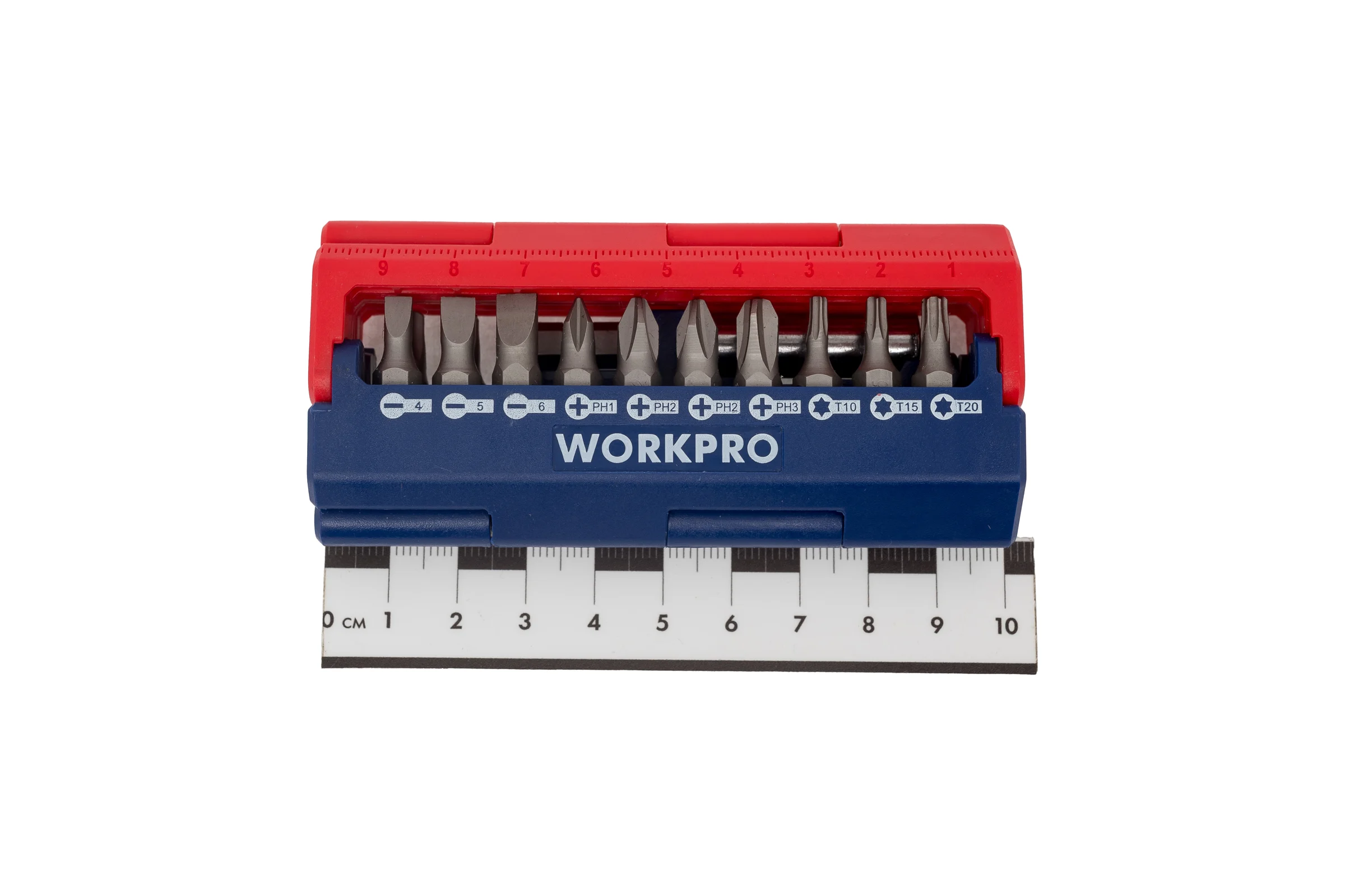 Набор бит Metric 13 предметов WORKPRO WP221062