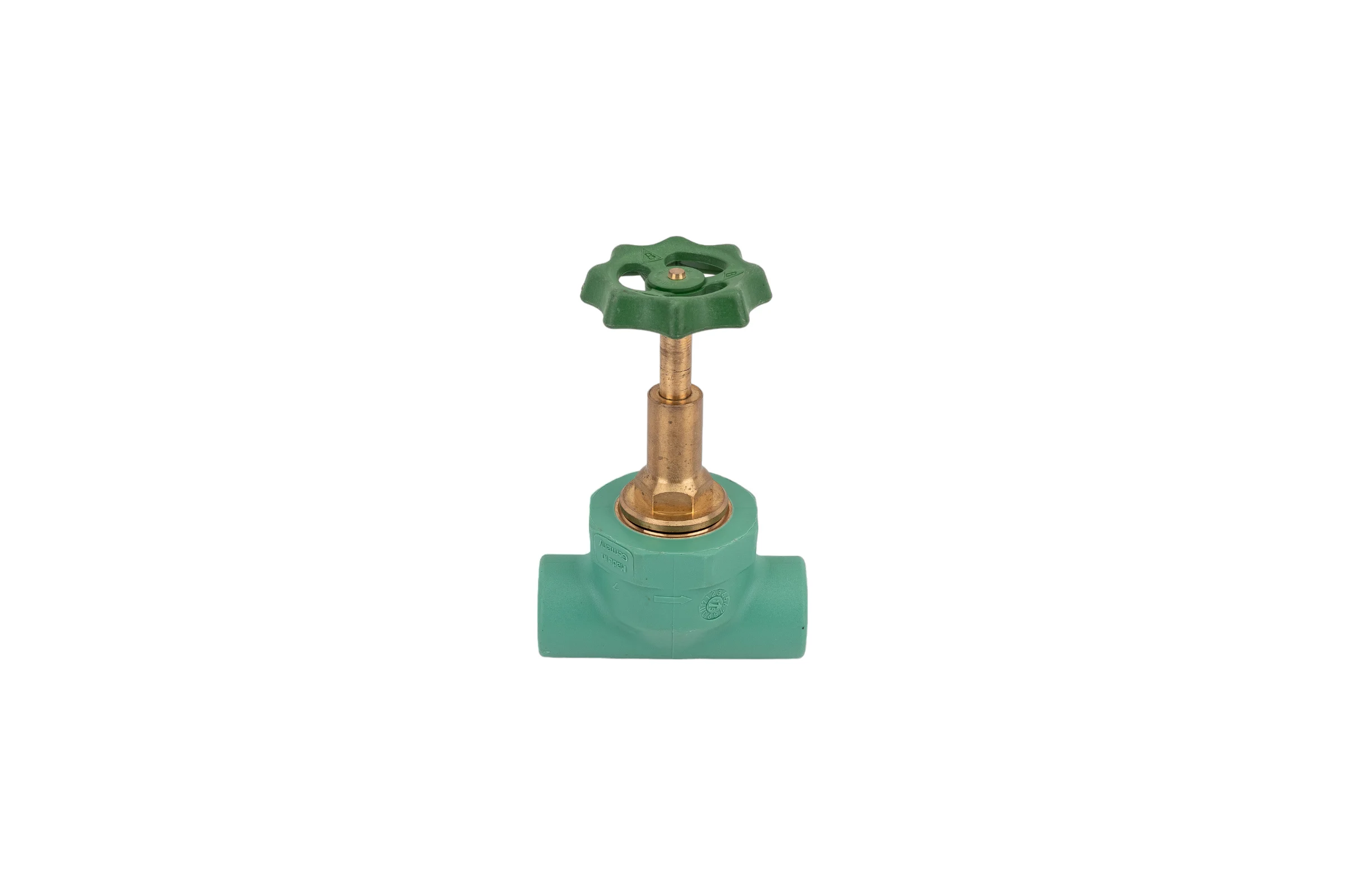 Вентиль Banninger прямой полипропиленовый зеленый - 20x3/4" 5RG1060H11