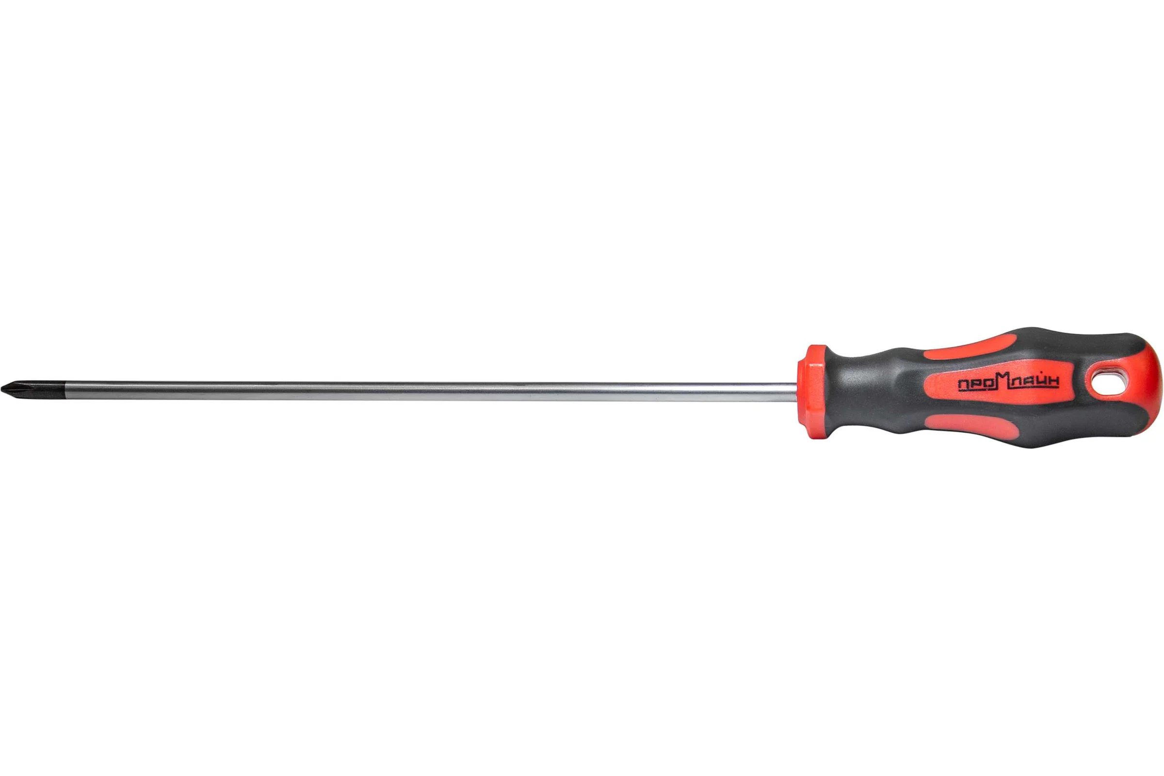 Отвертка с крестовым шлицем Промлайн PH1x200 мм, сталь CrV. ПЛ024508_z022