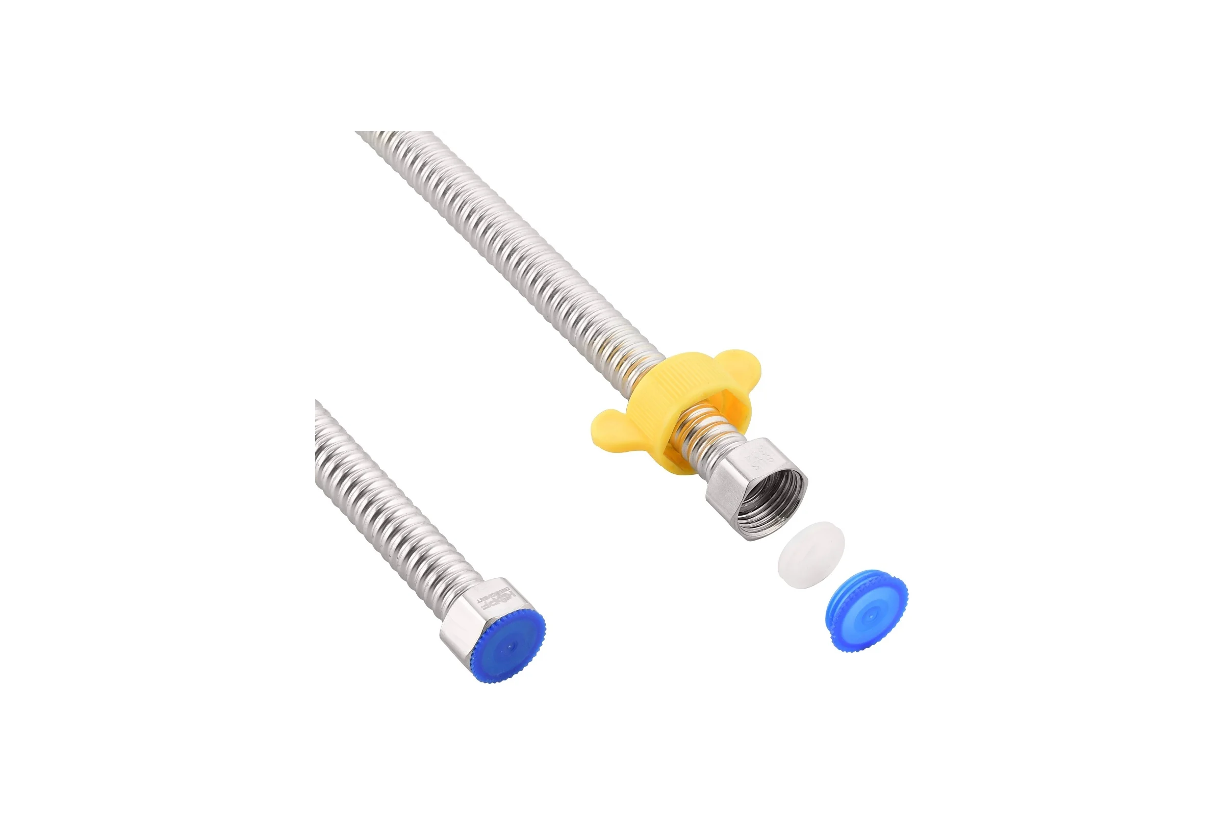 Гибкая сильфонная подводка Kopfgescheit из нержавеющей стали, 1/2", 100 см KR-A304.100