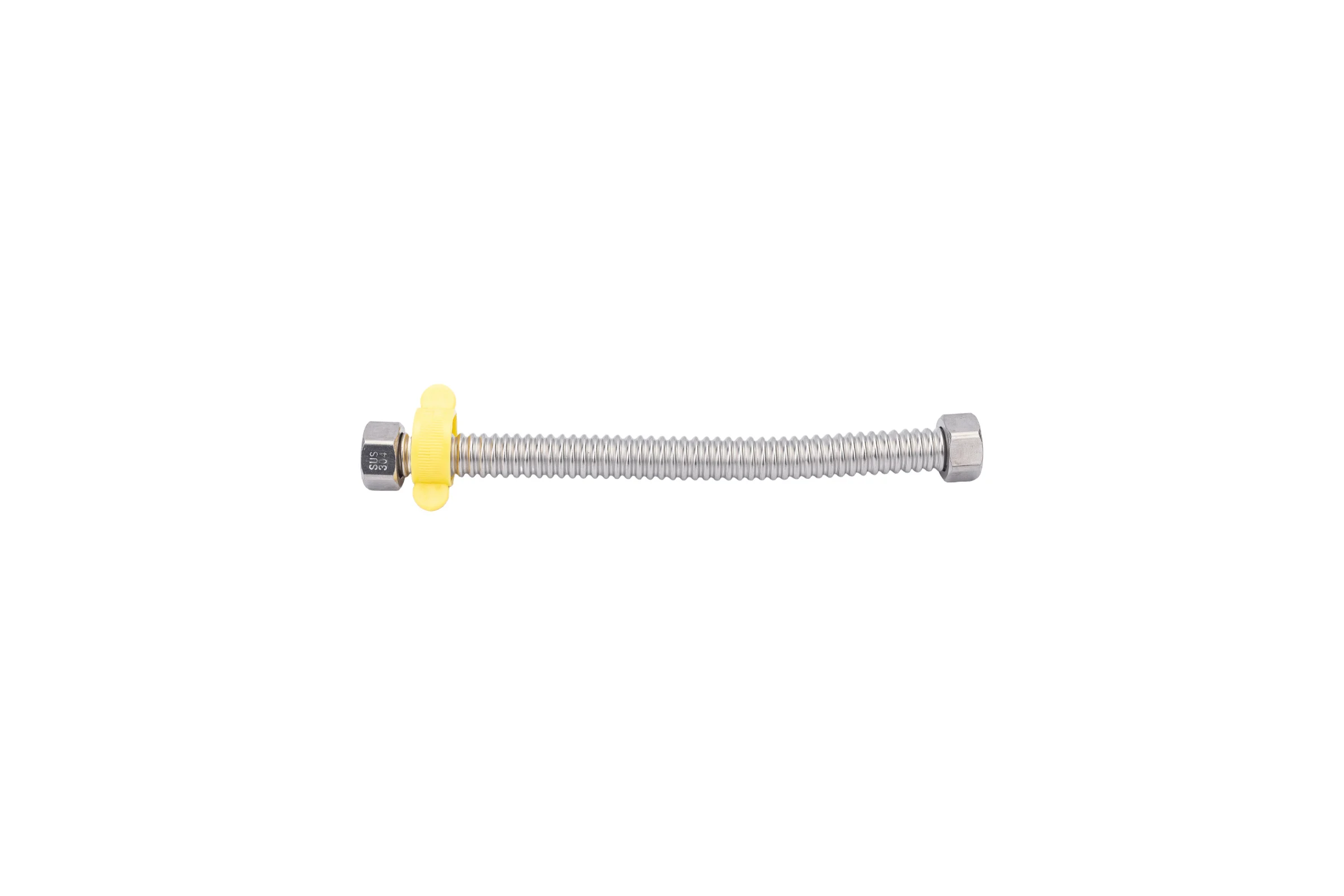 Гибкая сильфонная подводка Kopfgescheit из нержавеющей стали 1/2", 20 см KR-A304.30