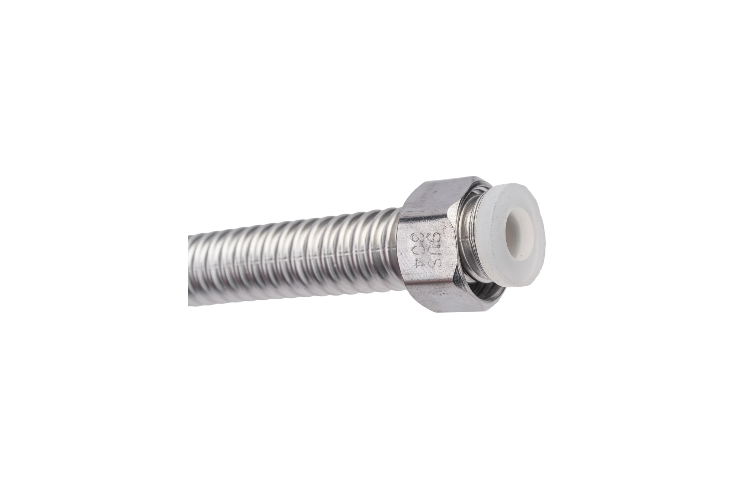 Гибкая сильфонная подводка Kopfgescheit из нержавеющей стали 1/2", 20 см KR-A304.30