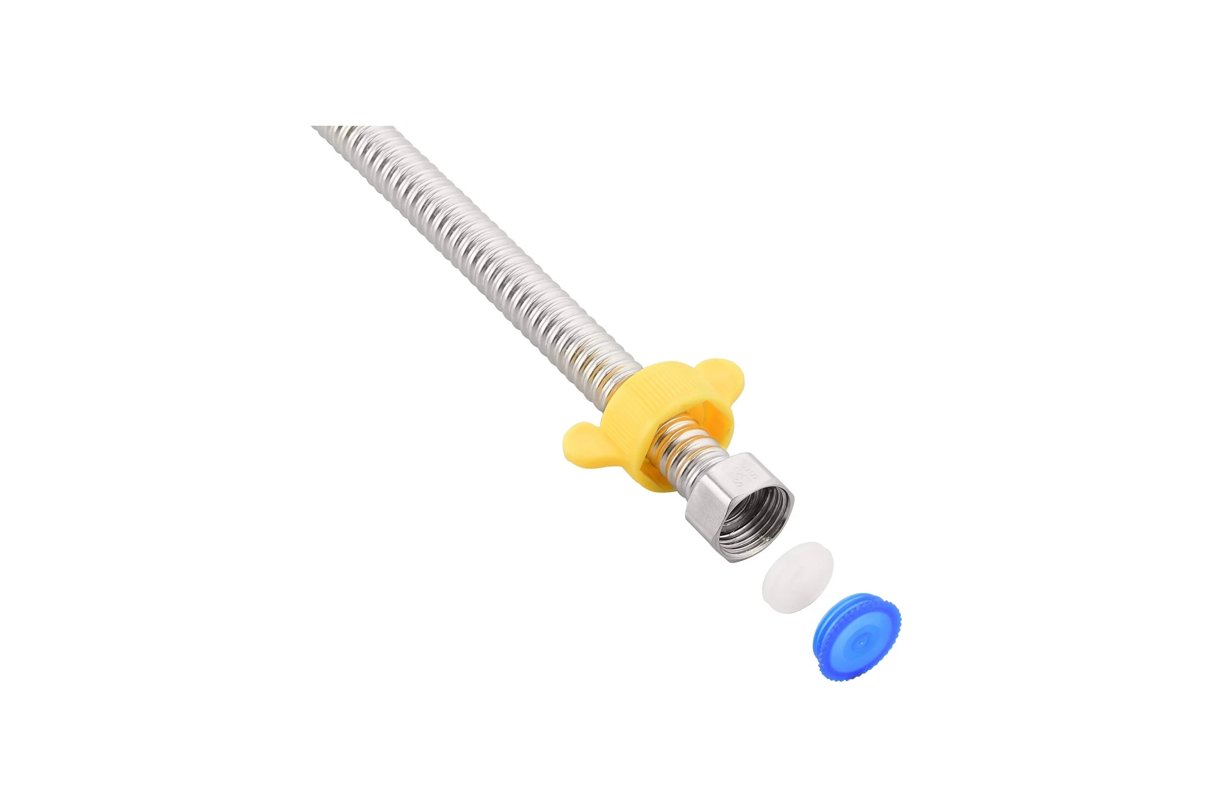 Гибкая сильфонная подводка Kopfgescheit из нержавеющей стали 1/2", 50 см KR-A304.50