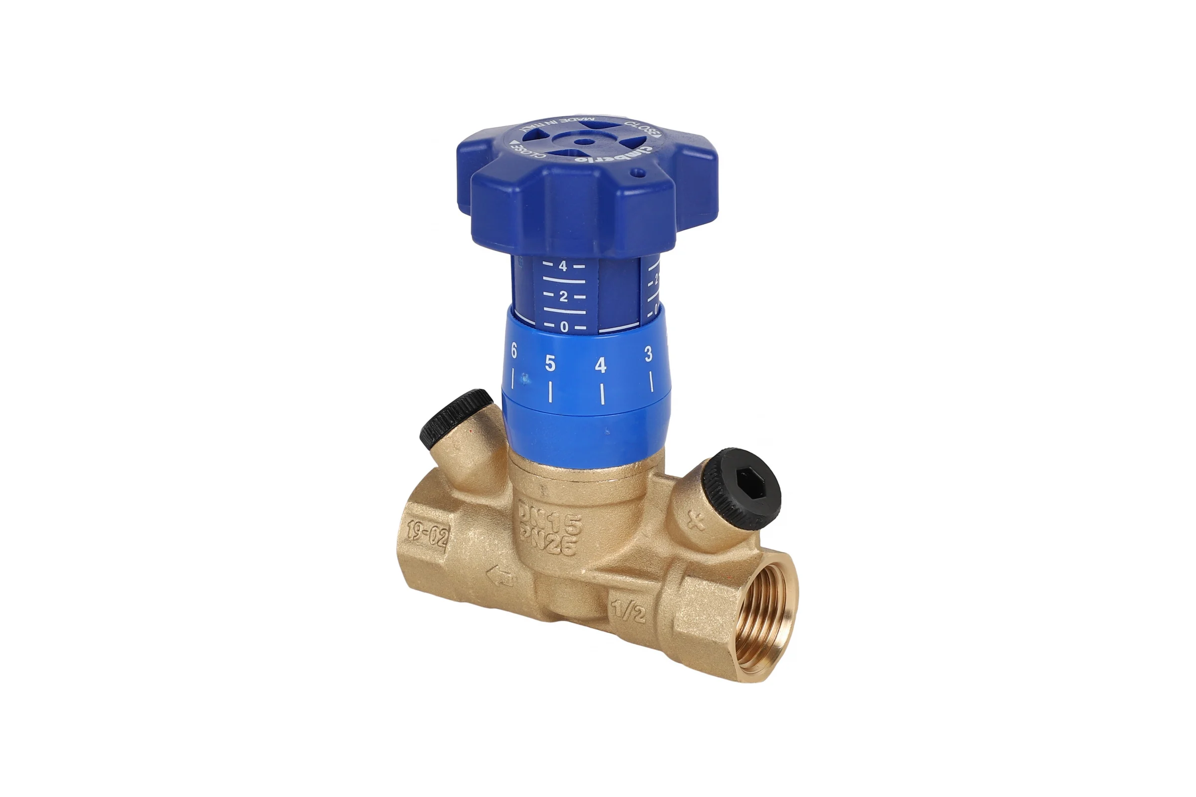 Балансировочный клапан MVI pn25 ду15 (1/2") BL.210.04