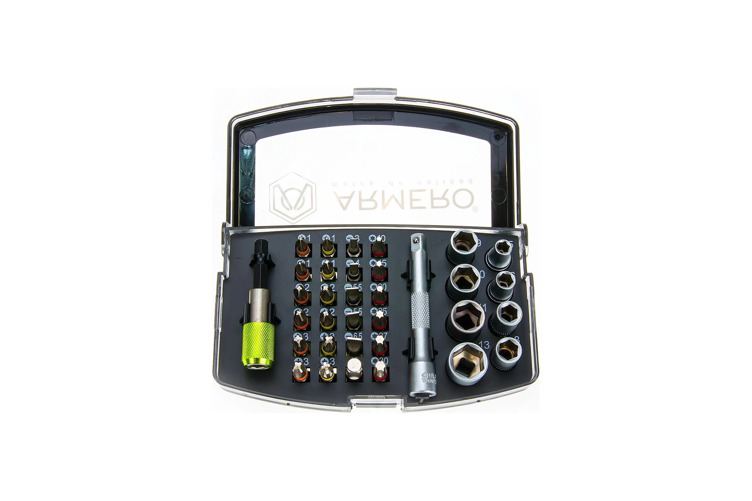 Набор бит и насадок A440/034, 34 шт Armero AK40-034