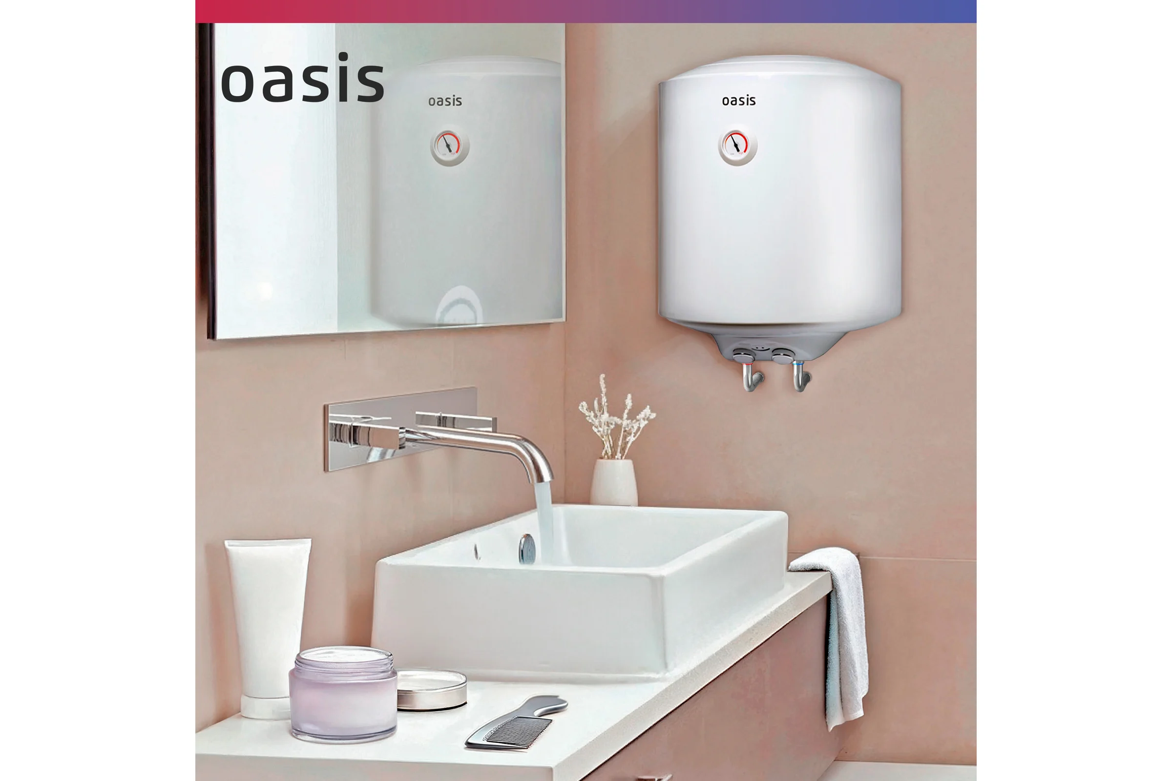 Электрический накопительный водонагреватель OASIS us-50