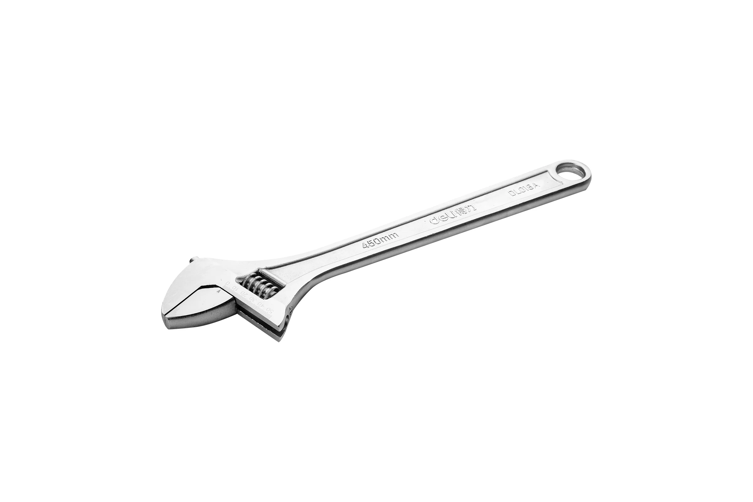 Разводной ключ DELI 450мм DL018A (раскрытие до 55мм, углеродистая сталь) 98312