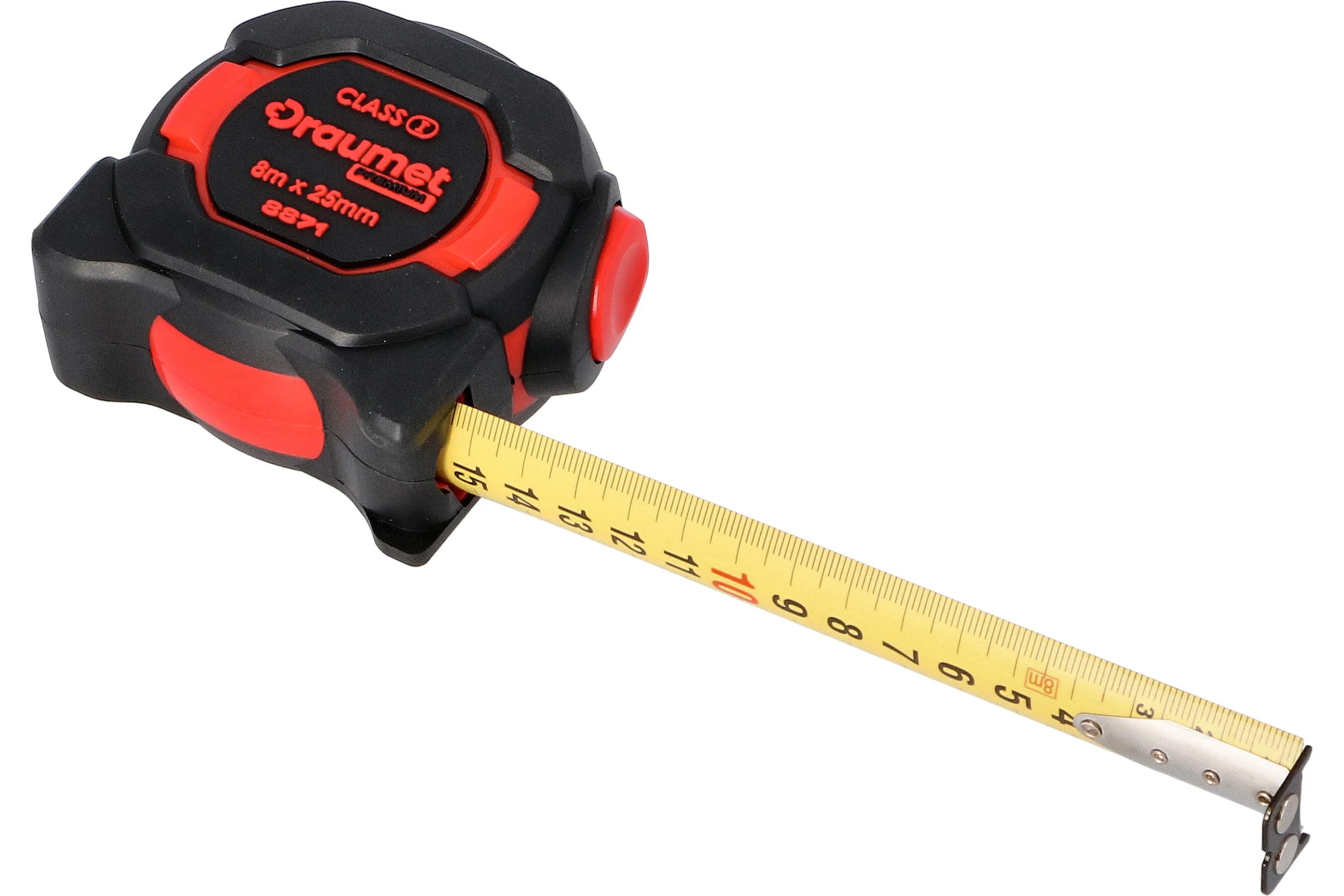 Рулетка DRAUMET PREMIUM, 8 м x 25 мм, 8871, DP340-03