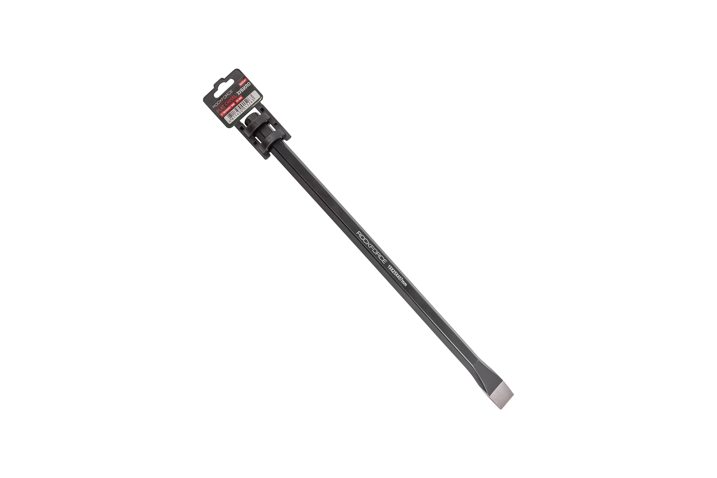 Зубило Rockforce 25мм с шестигранным основанием L-457мм RF-60225457(50678)
