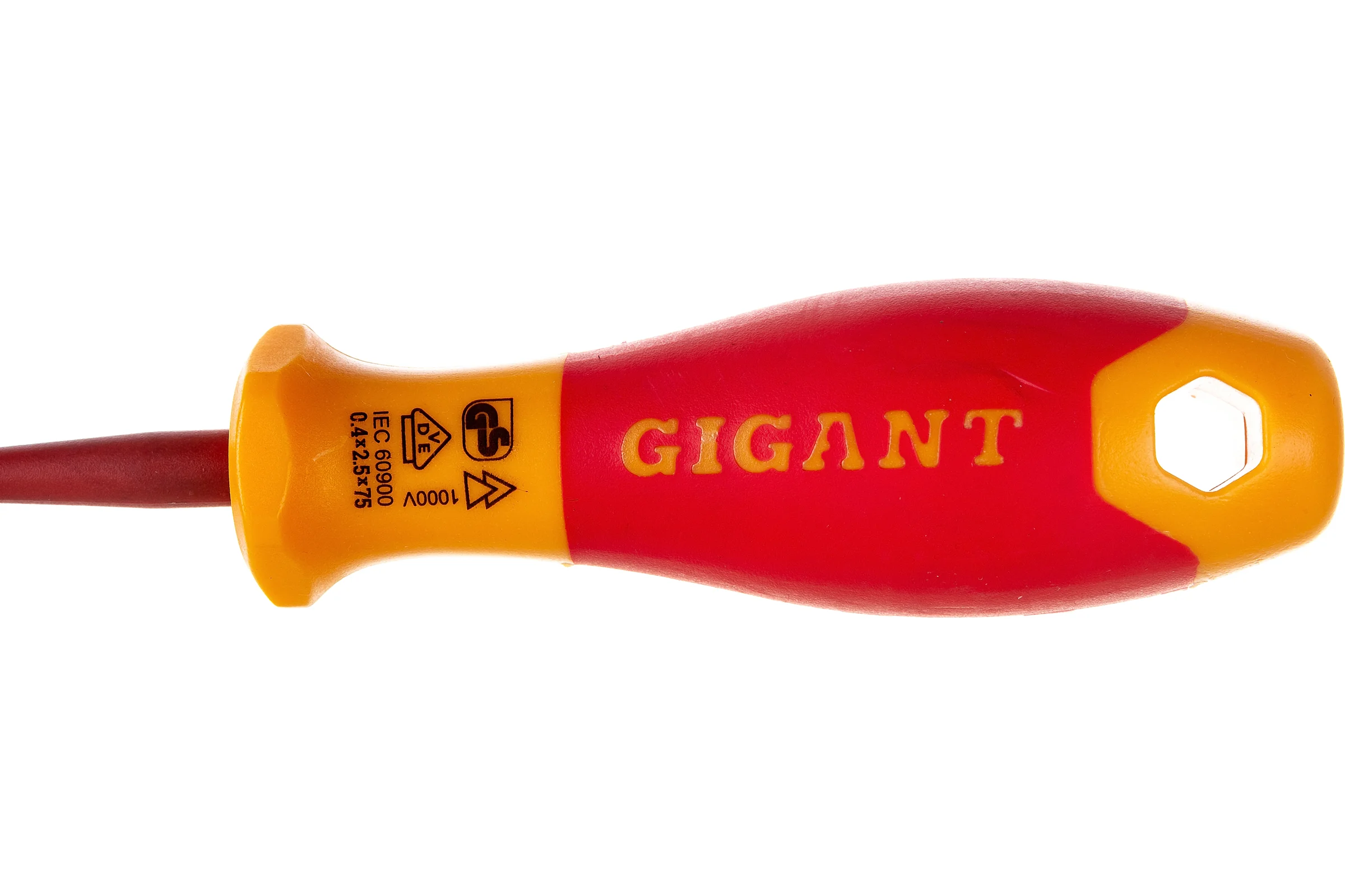 Диэлектрическая отвертка Gigant SL 2.5x75 мм GDS SL 2575