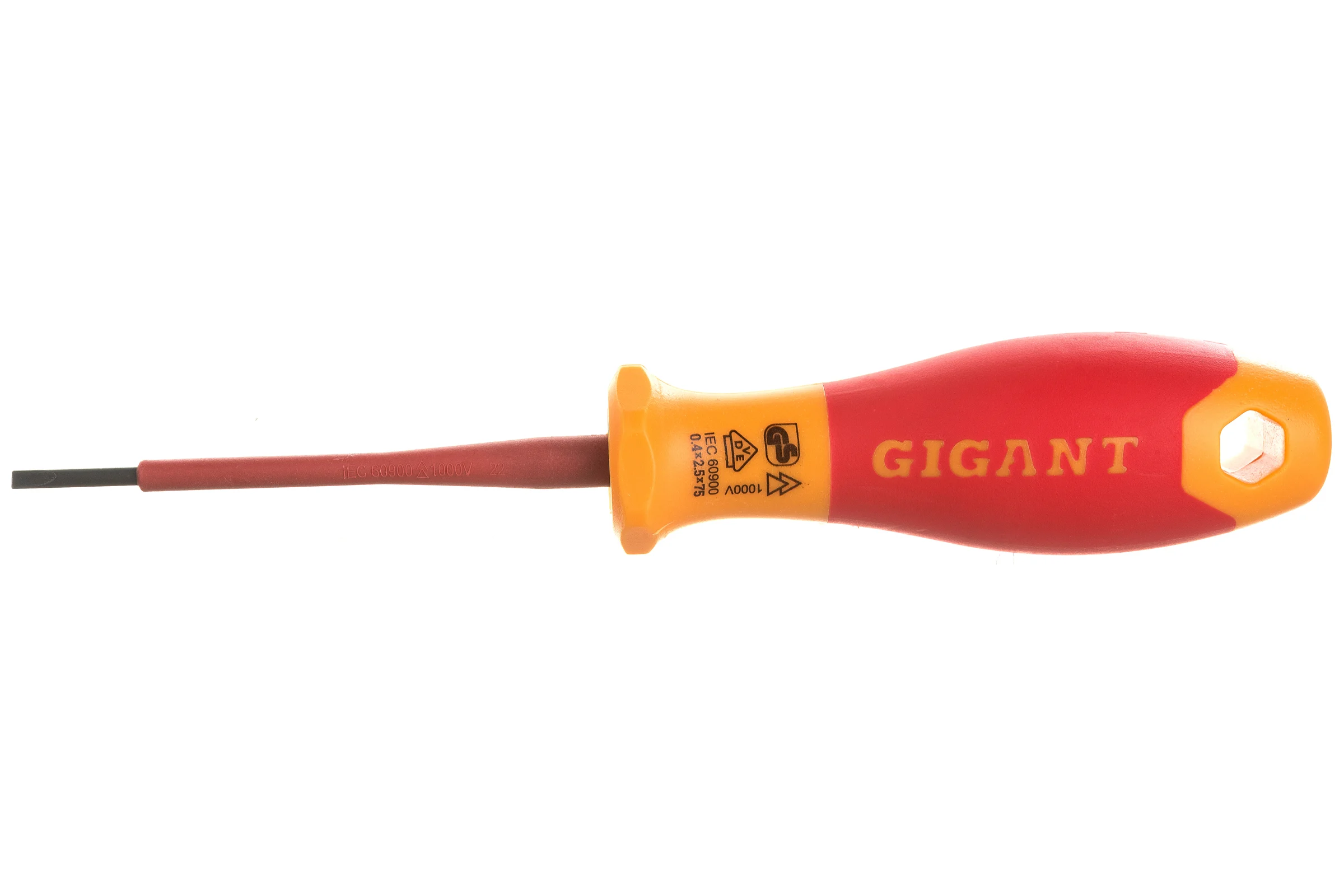 Диэлектрическая отвертка Gigant SL 2.5x75 мм GDS SL 2575