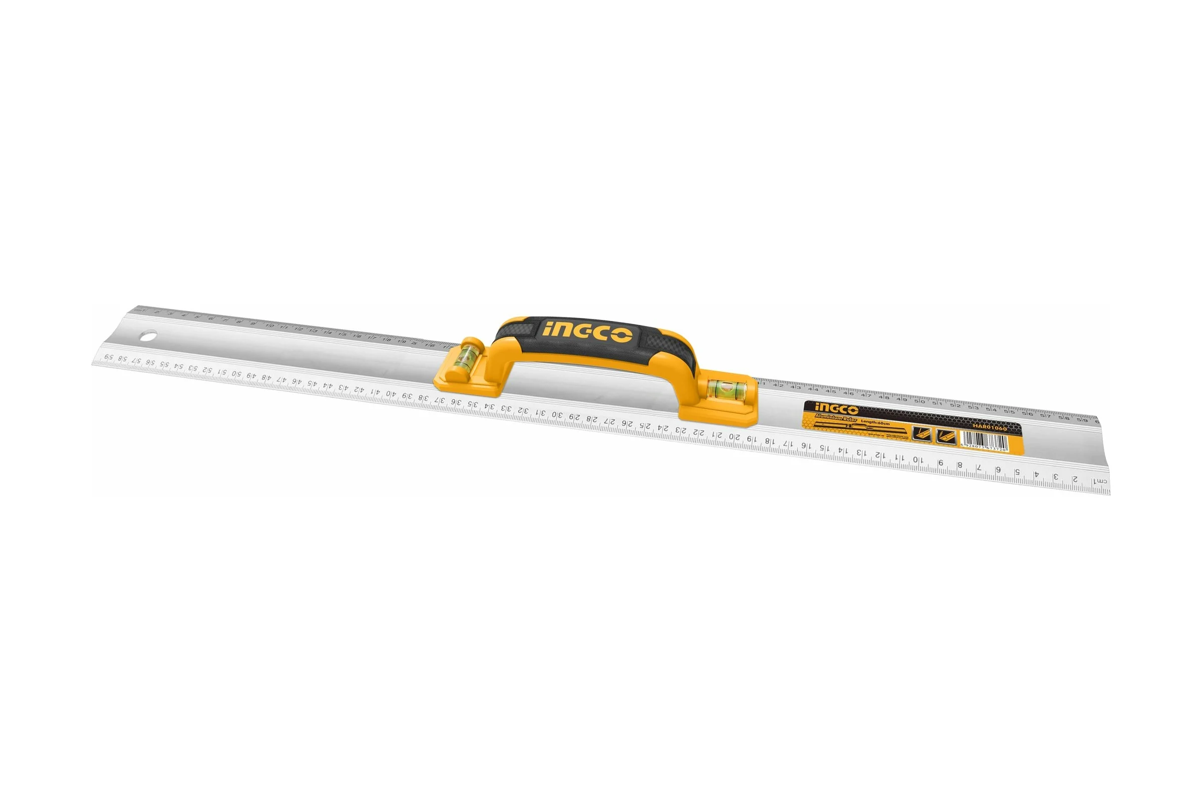 Алюминиевая линейка с ручкой INGCO INDUSTRIAL 60 см HAR01060