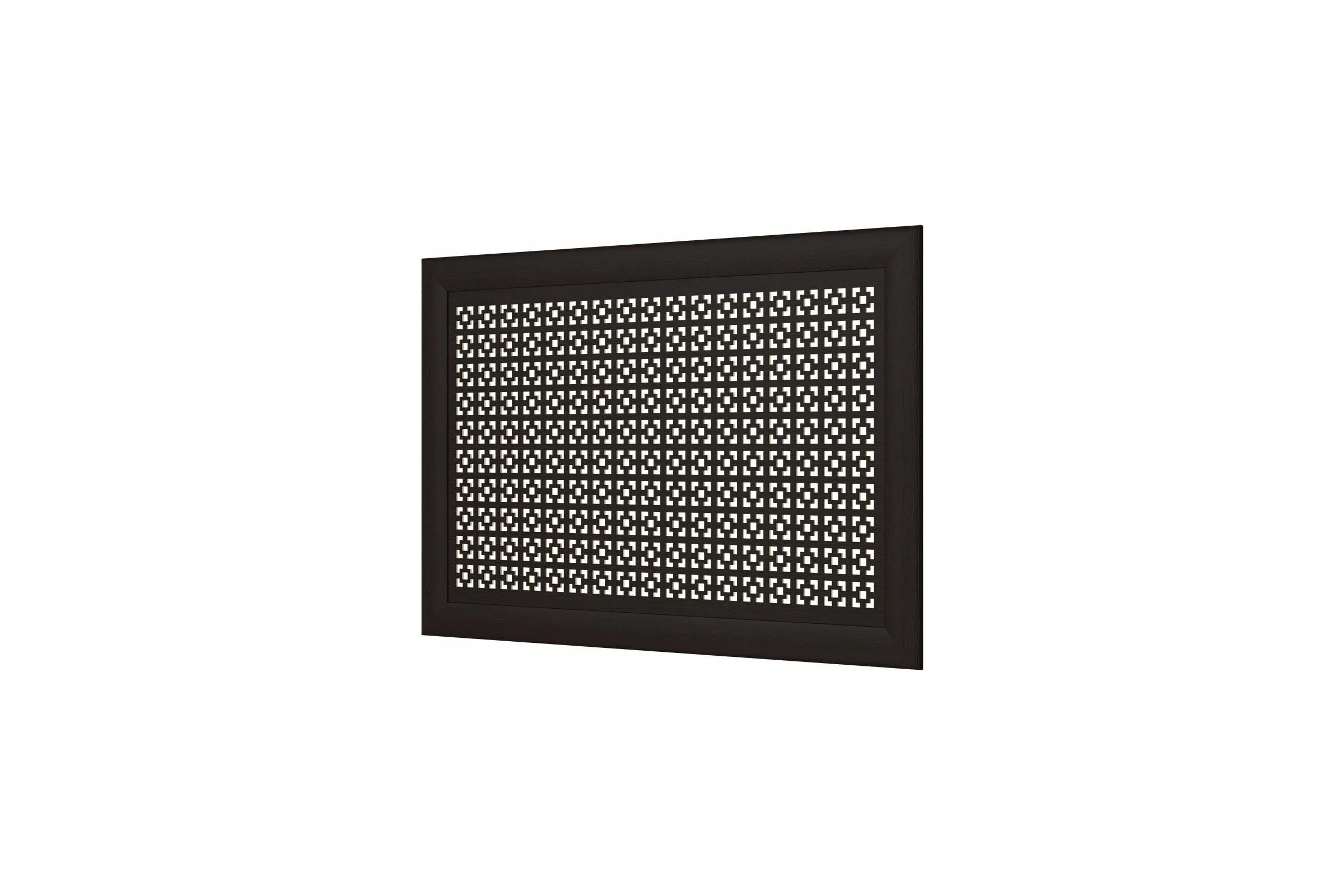Декоративный экран для радиаторов и батарей Cosca Decor Модерн 600x900 мм, венге, дамаско, с рамкой СПБ004375