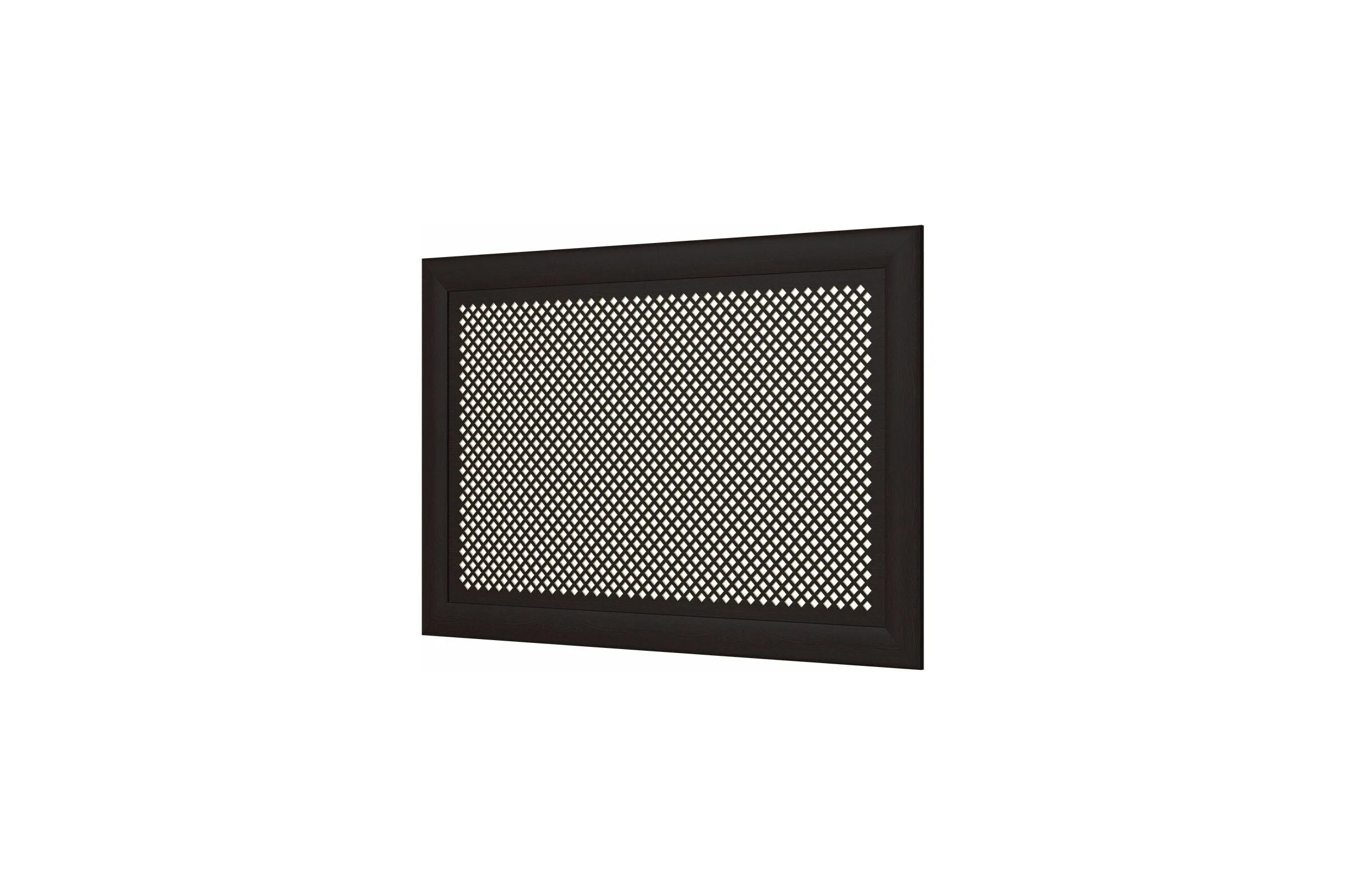 Декоративный экран для радиаторов и батарей Cosca Decor Модерн 600x900 мм, венге, дедало, с рамкой СПБ004380