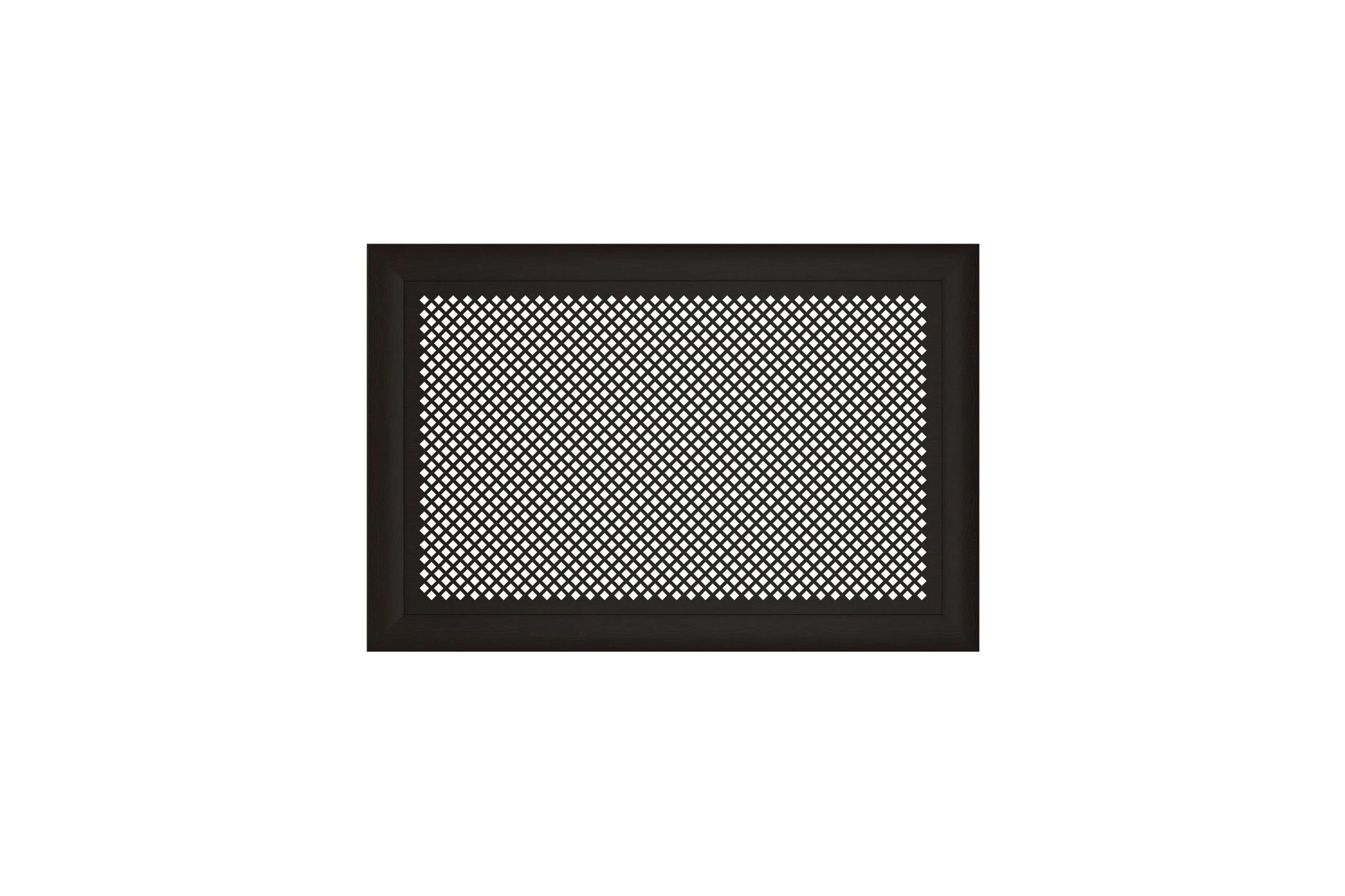 Декоративный экран для радиаторов и батарей Cosca Decor Модерн 600x900 мм, венге, дедало, с рамкой СПБ004380