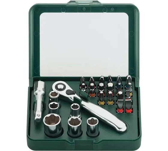 Набор бит и головок «Promotion» 26 предметов Metabo 630426000