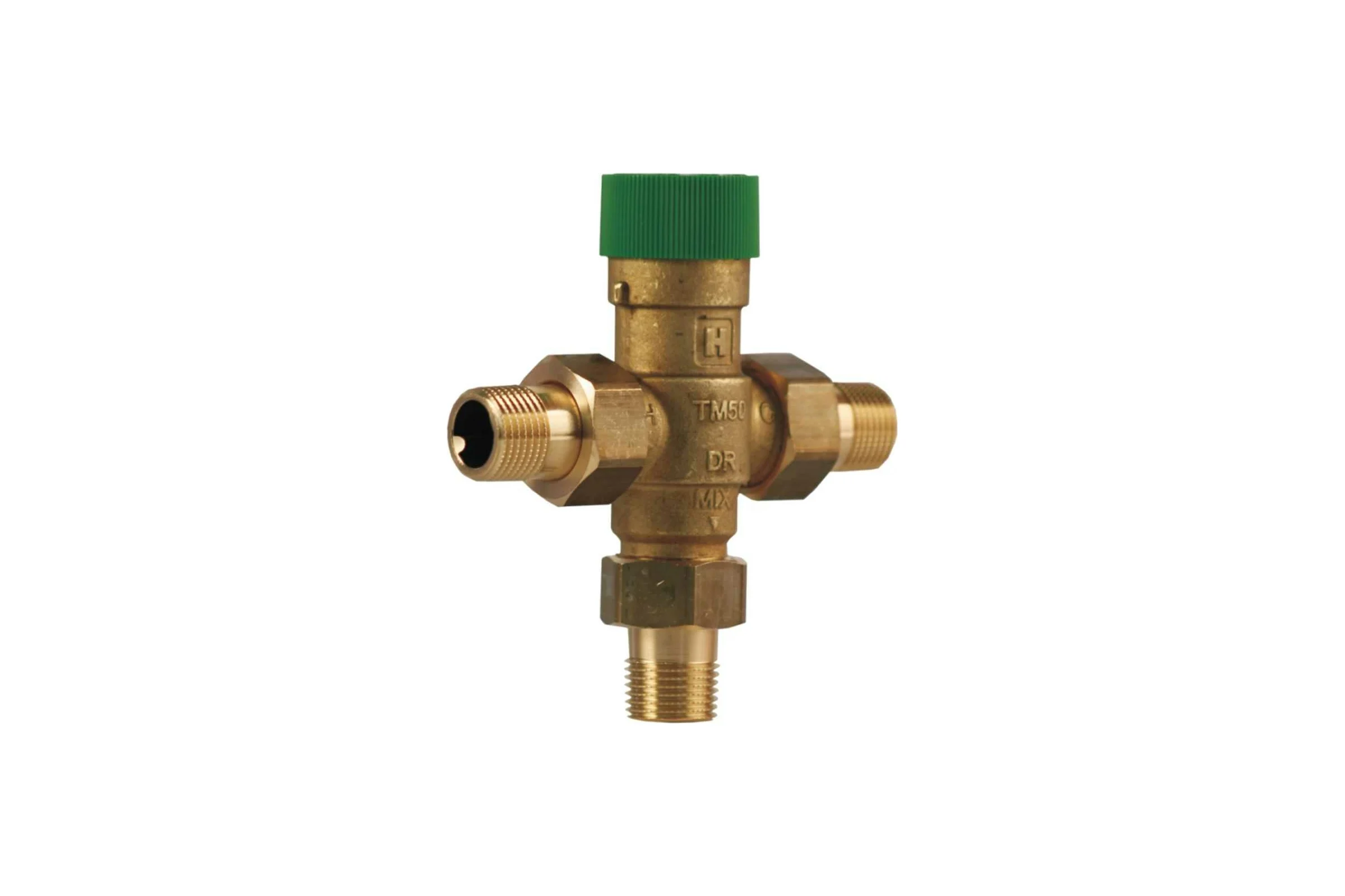Термосмесительный клапан с защитой от ошпаривания, Honeywell Braukmann 1/2", 30 - 60 град С, 4019837068752 TM50-1/2A