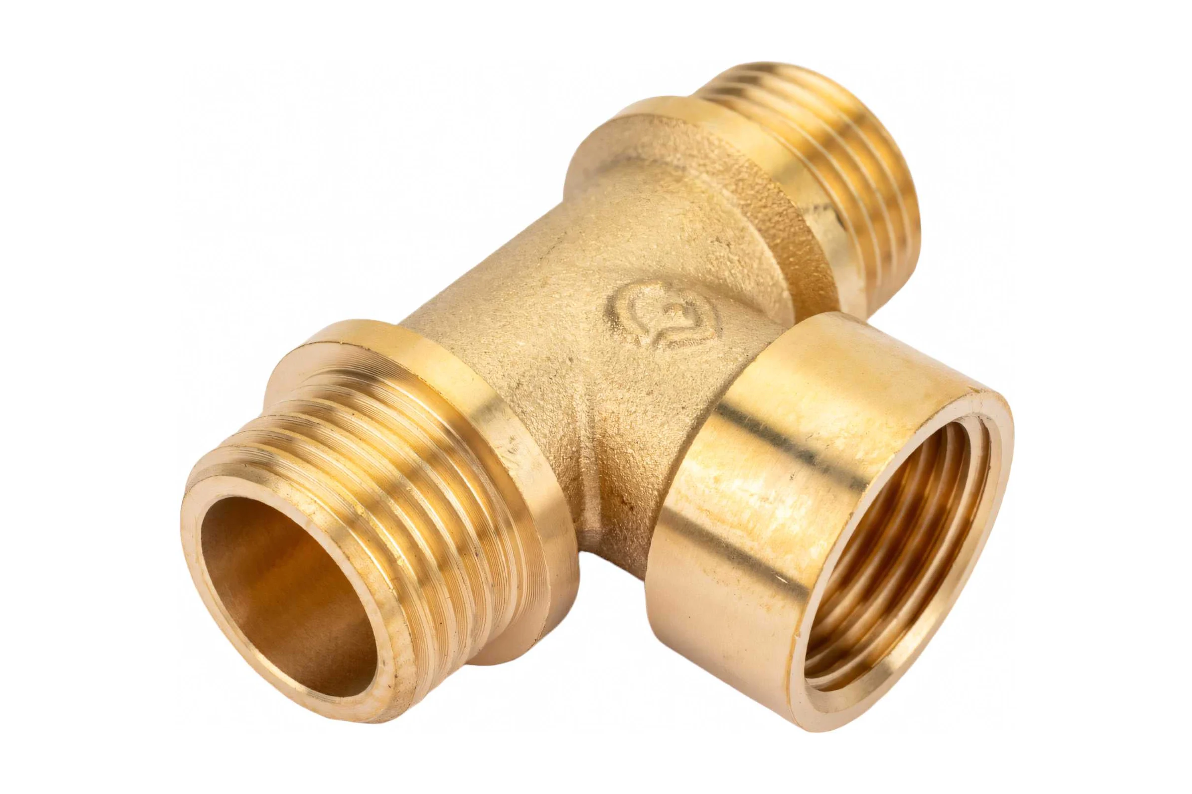 Латунный тройник AV Engineering наружная-внутренняя-наружная, 1/2" AVE306007