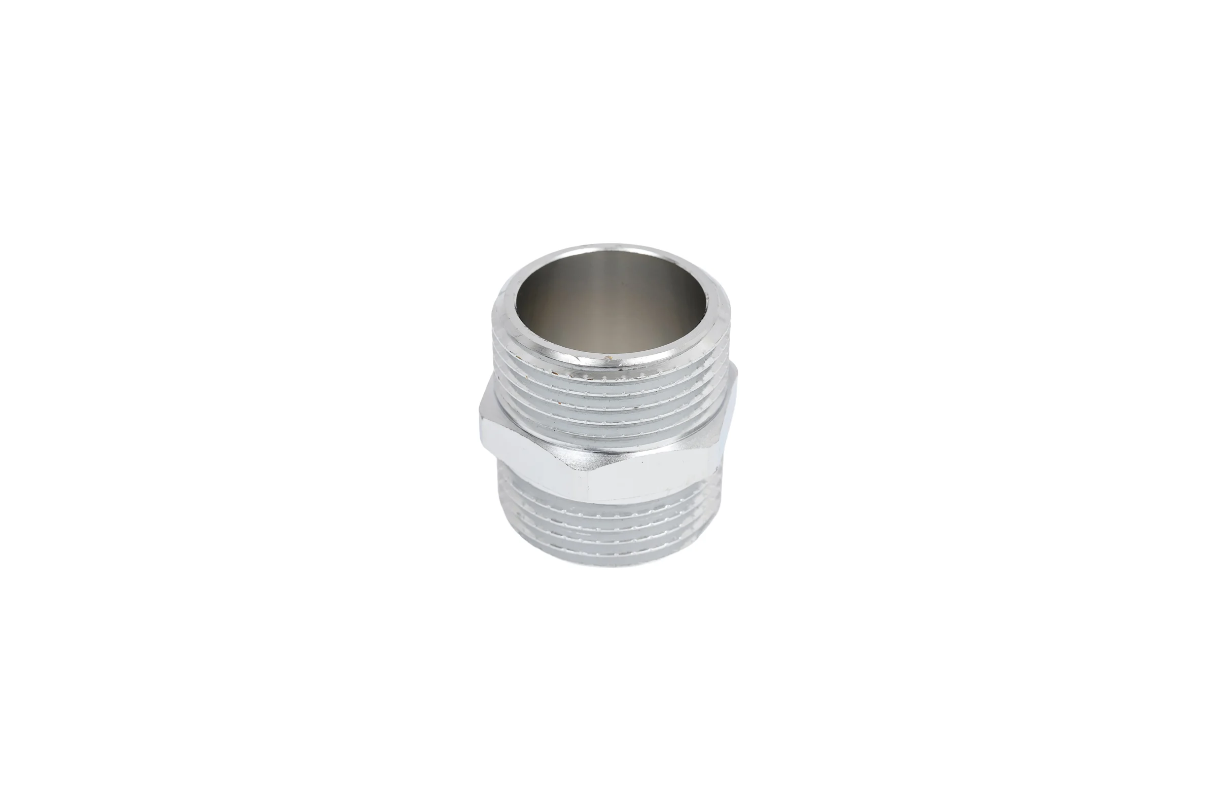 Латунный ниппель AV Engineering наружная-наружная, 1", хром AVE303006
