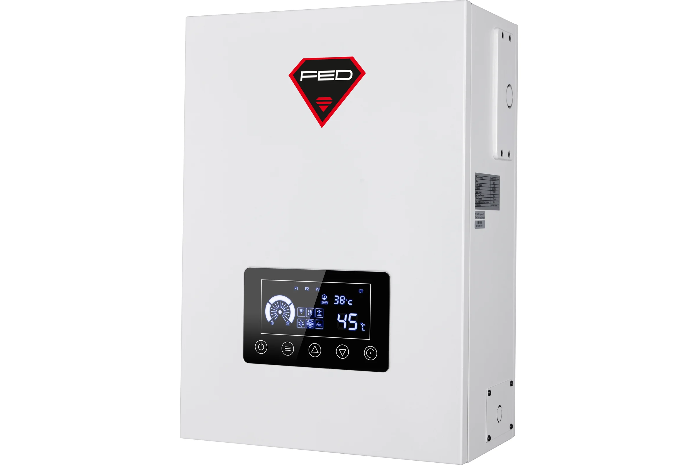 Электрический котел FED Electric 13 кВт 230/400V + возможность подключения ГВС и Wi-Fi 2051862 BF13