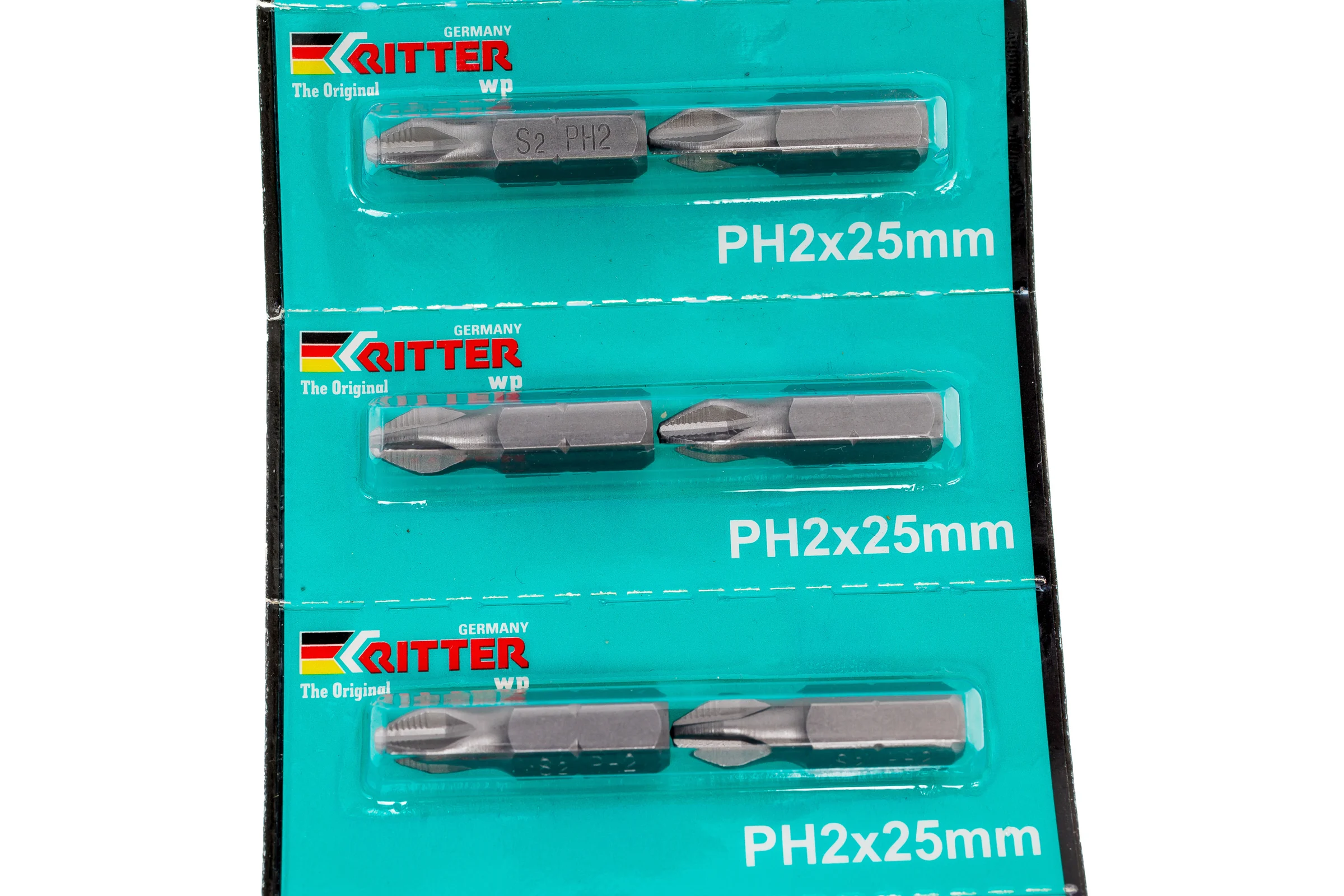 Бита RITTER WP PH 2x25 мм магнитные упаковка (2 шт) RS PS20112025