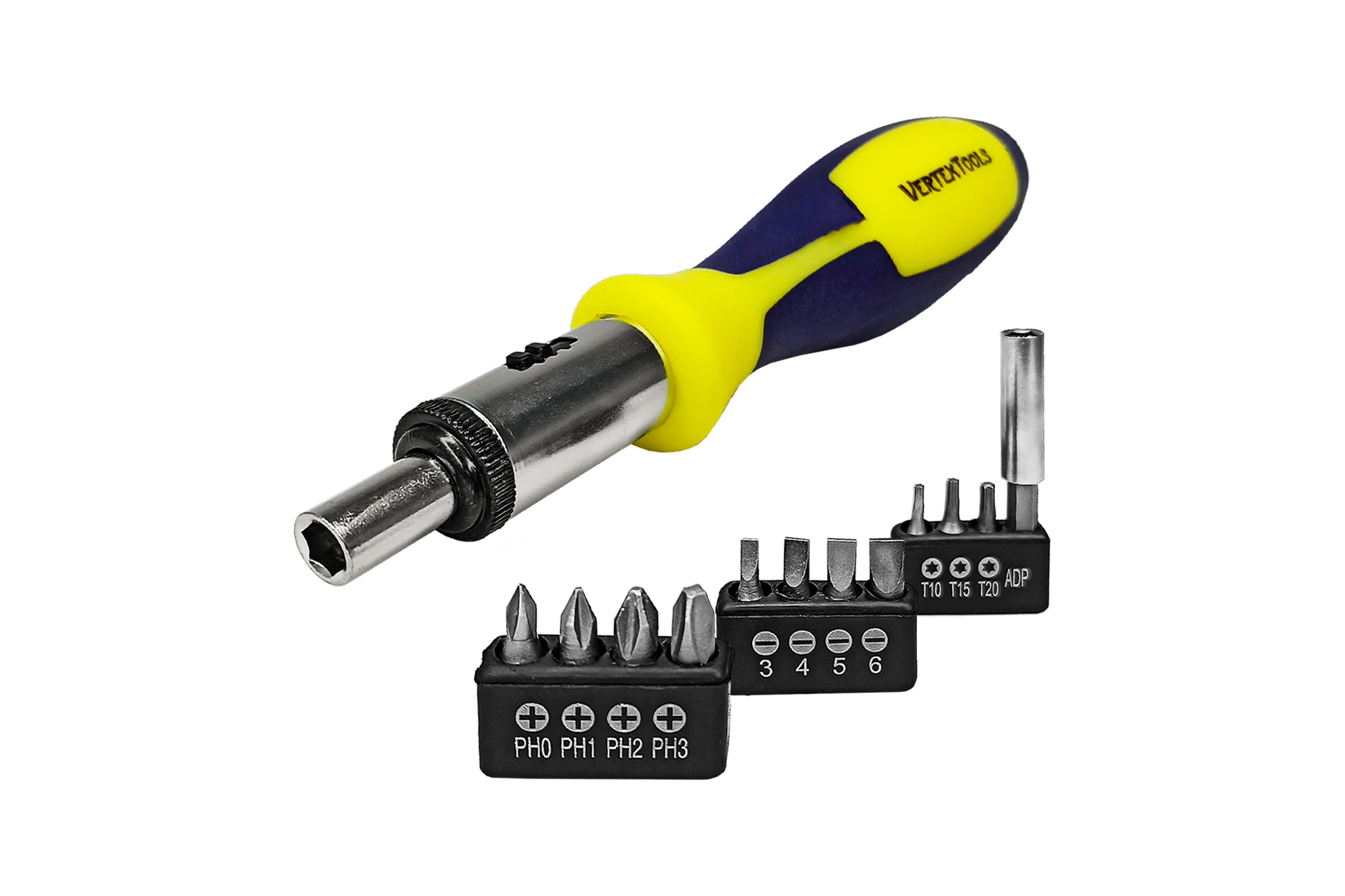 Реверсивная отвертка vertextools 0033-1