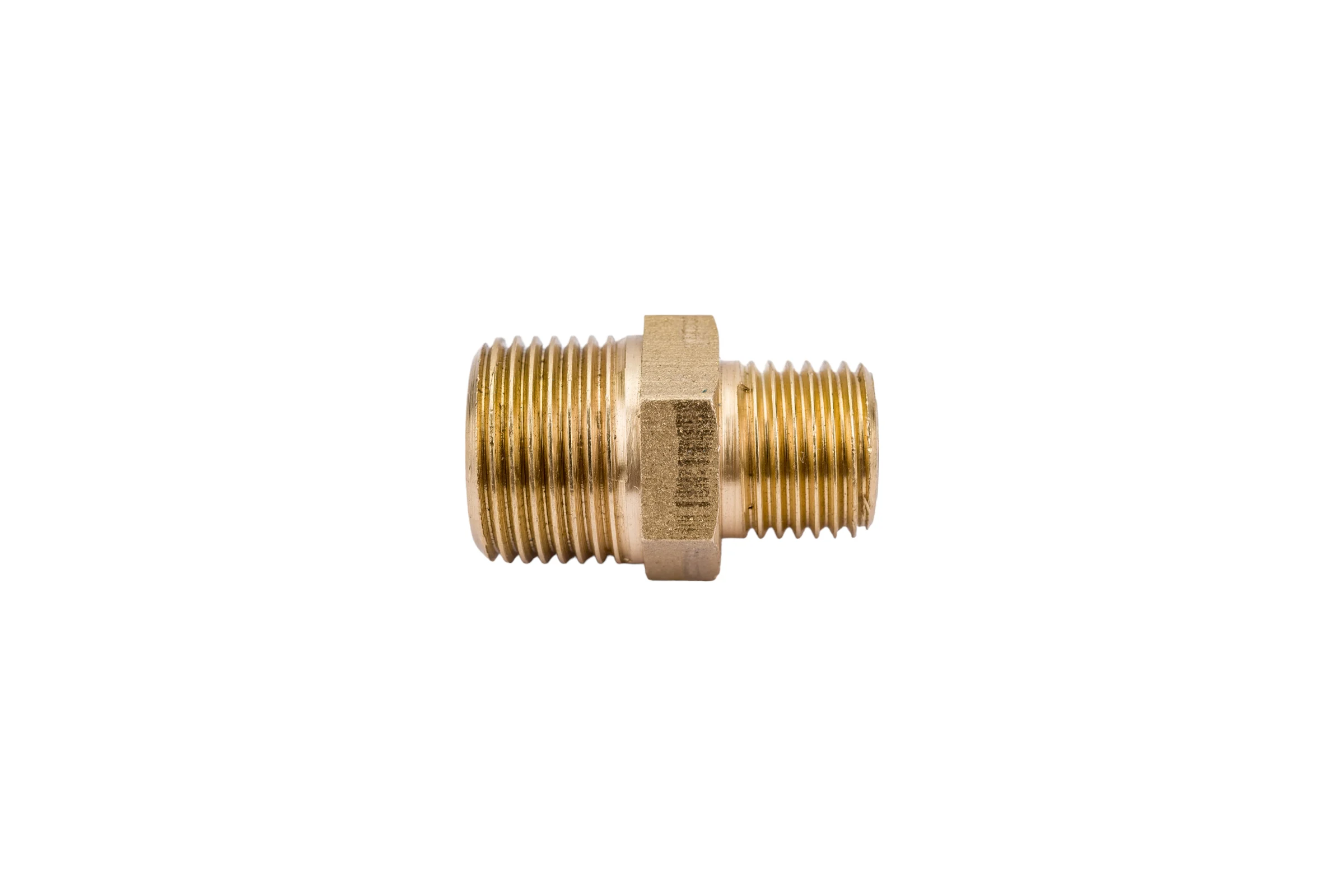 Переходной ниппель Гроссис (латунь) НР 3/8" х 1/4", шт 0730406