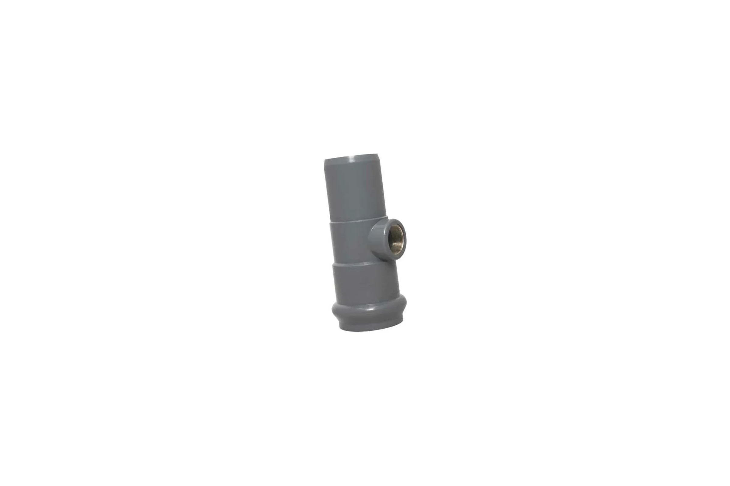 Тройник AQUAVIVA НПВХ напорный с резьбовым выходом 110/2" AQVTR1102 14801