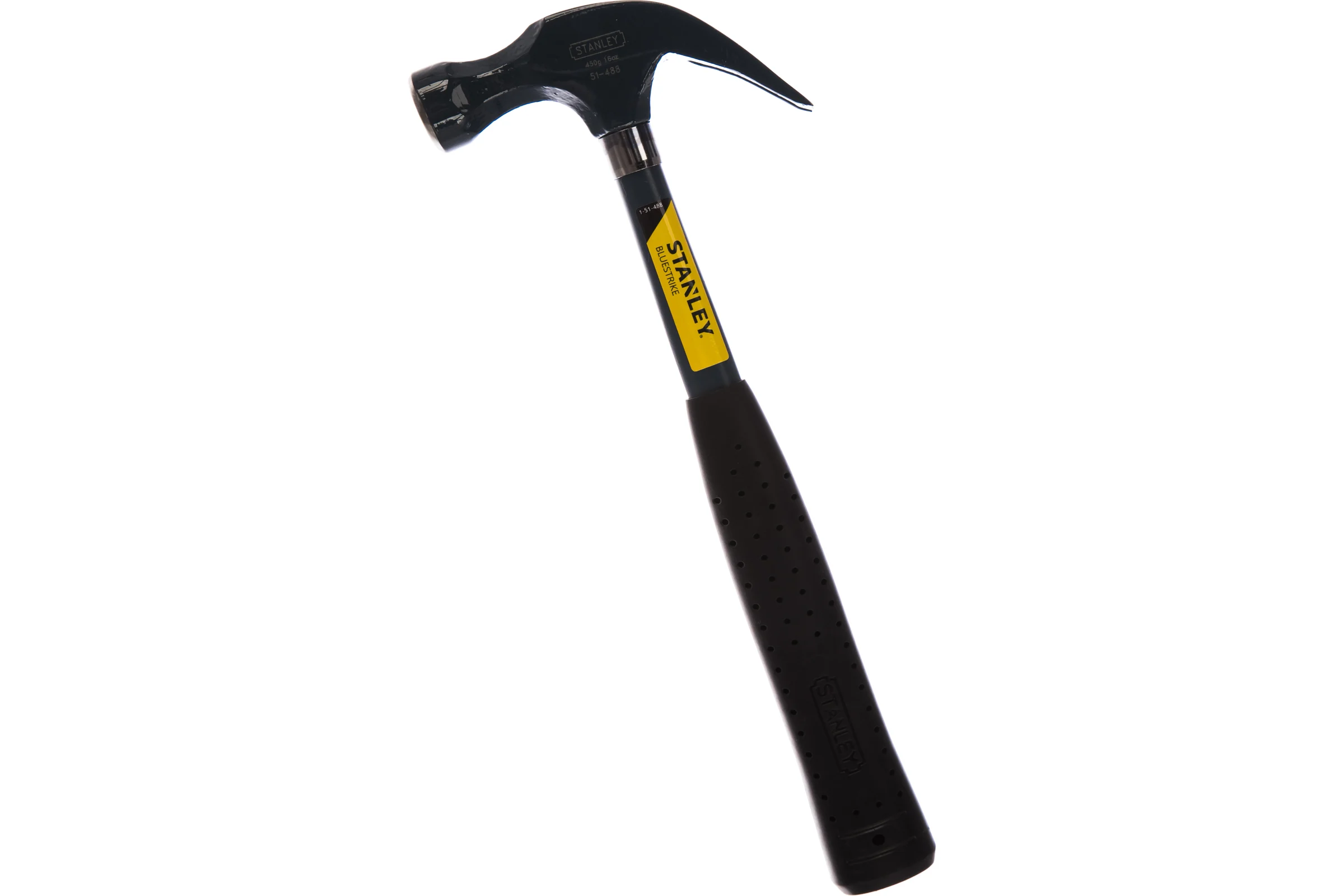 Молоток с гвоздодером 450 гр Stanley BLUE STRIKE 1-51-488