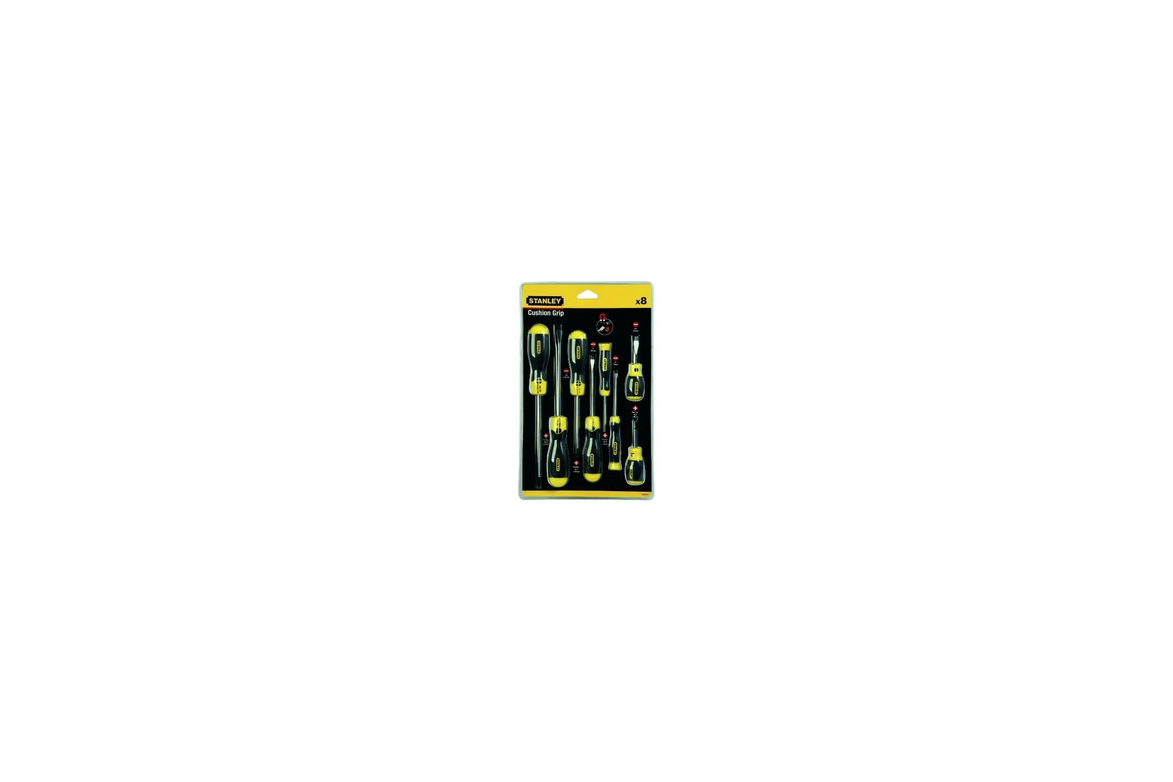Набор отверток CUSHION GRIP 8шт Stanley 0-65-011