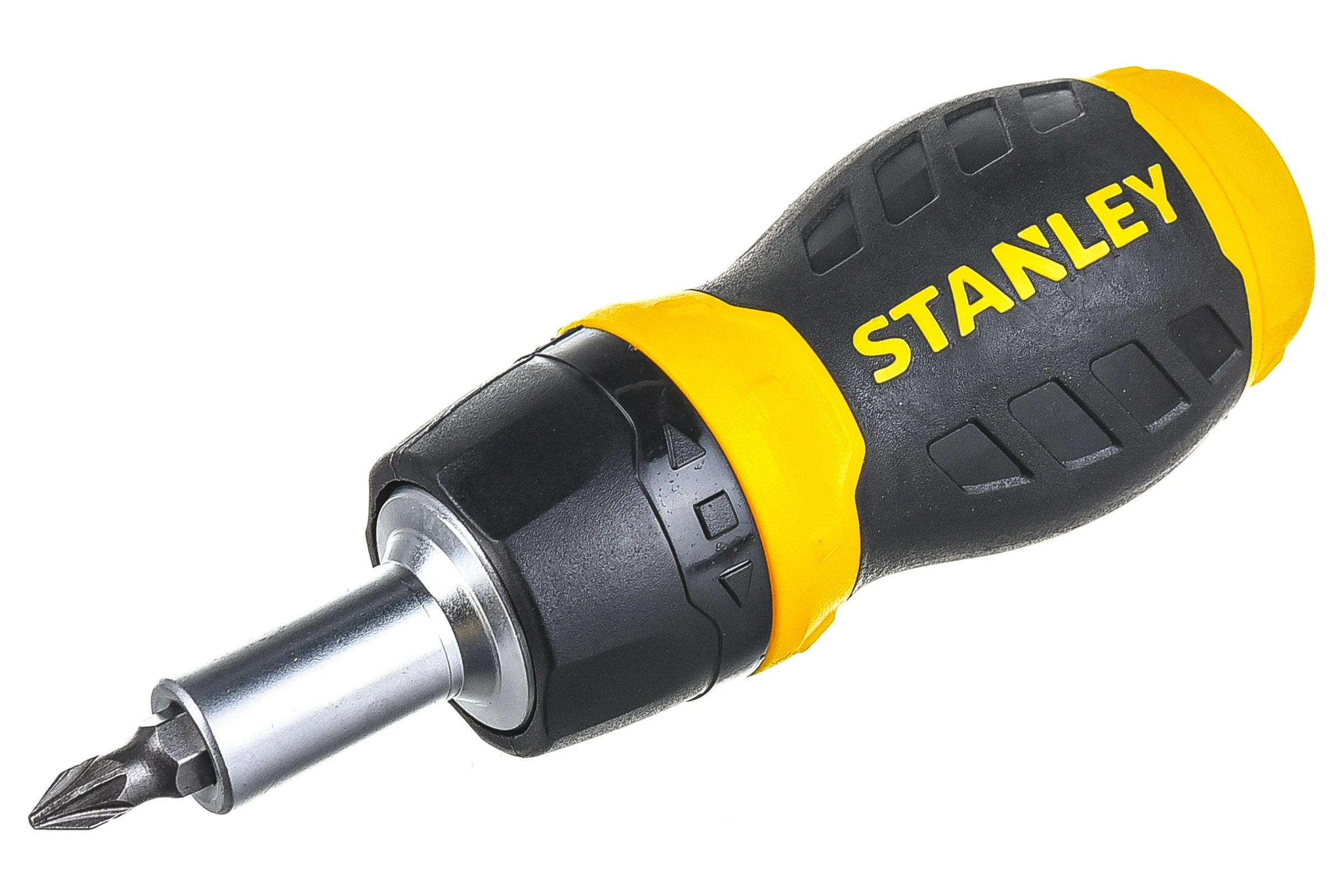 Реверсивная отвертка Stubby Multibit Stanley 0-66-358